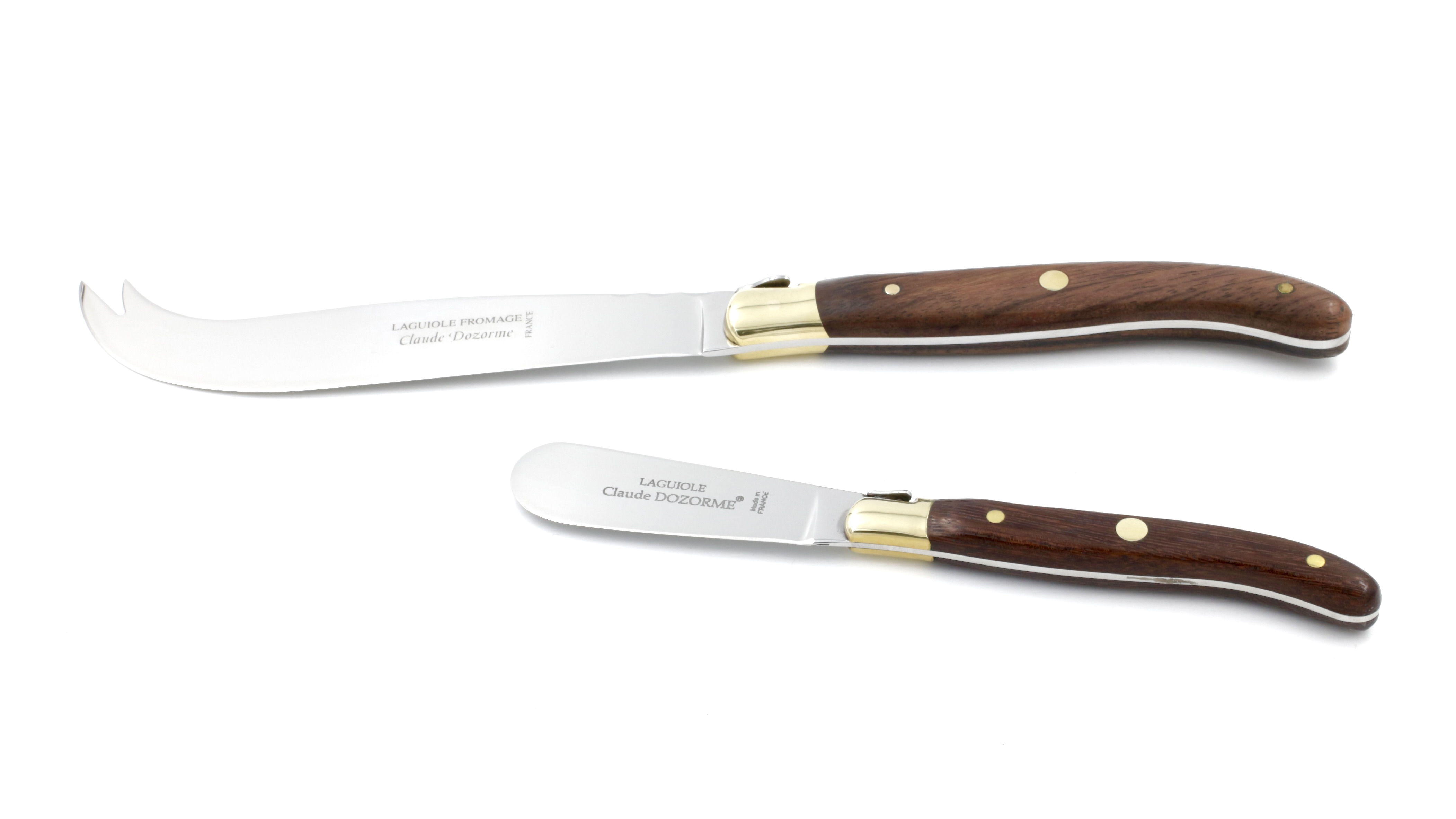 Claude DOZORME Laguiole Käsemesser Set 2-tlg. Vallerina