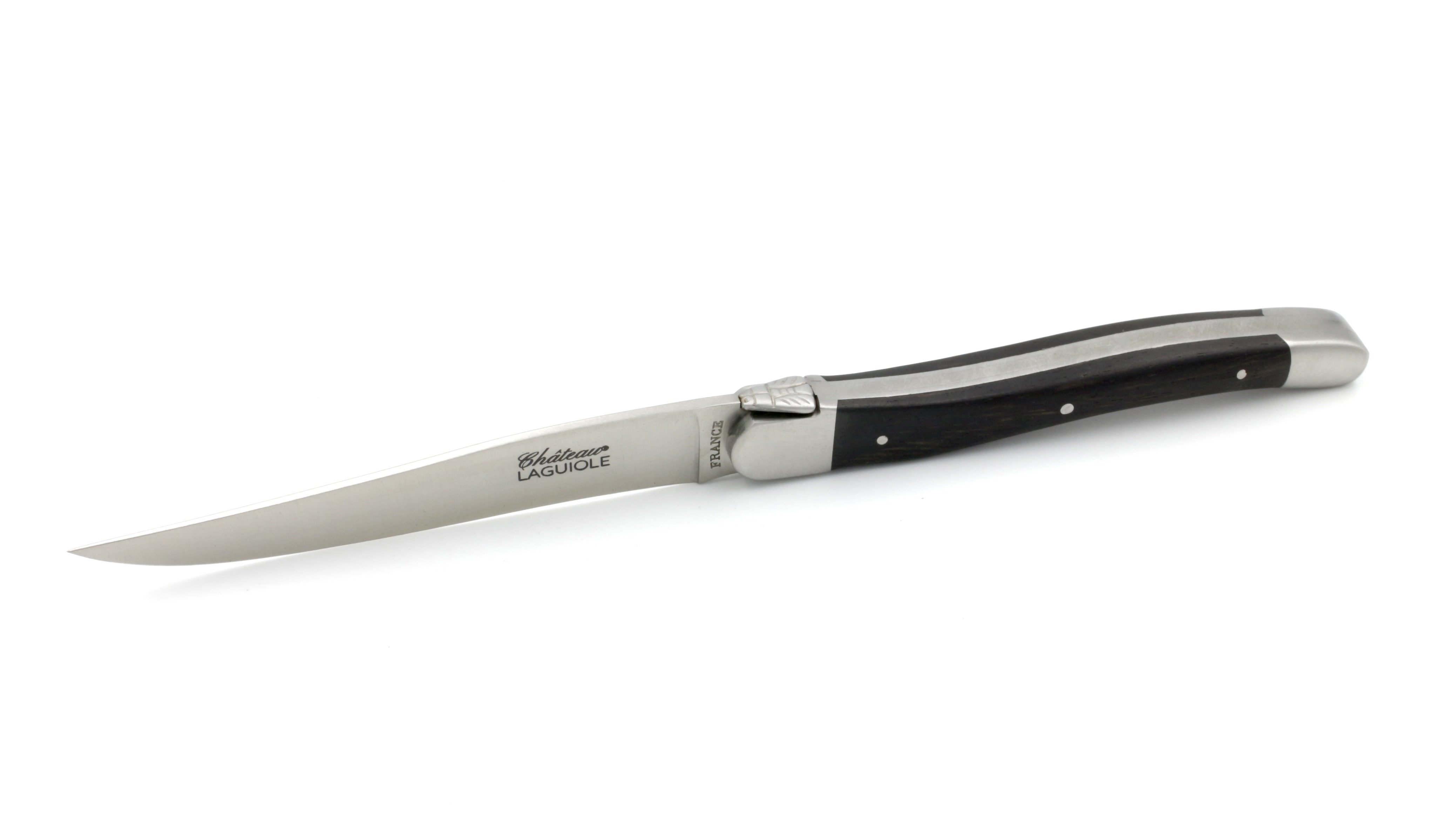 Château Laguiole Signature Steakknives ebony set of two
