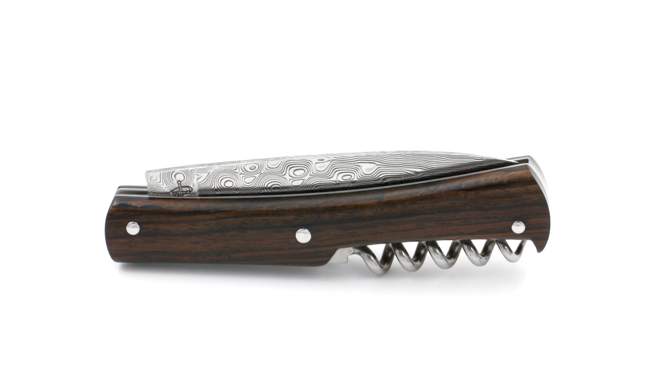 PERCEVAL Le Francais VINTAGE Makassar Ebenholz Damast