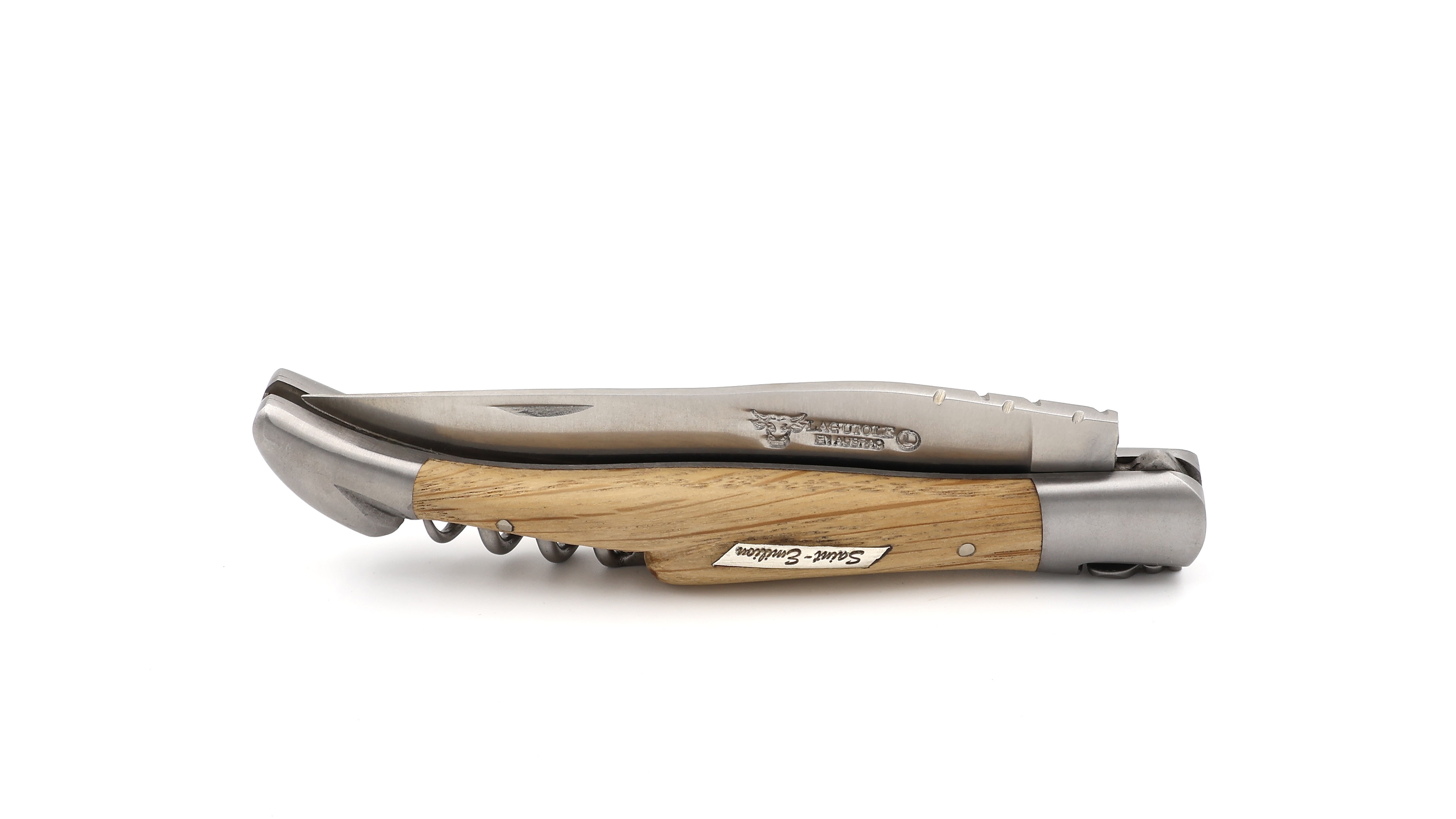 Laguiole en Aubrac Grand Cru Fasseiche mit Korkenzieher 12 cm