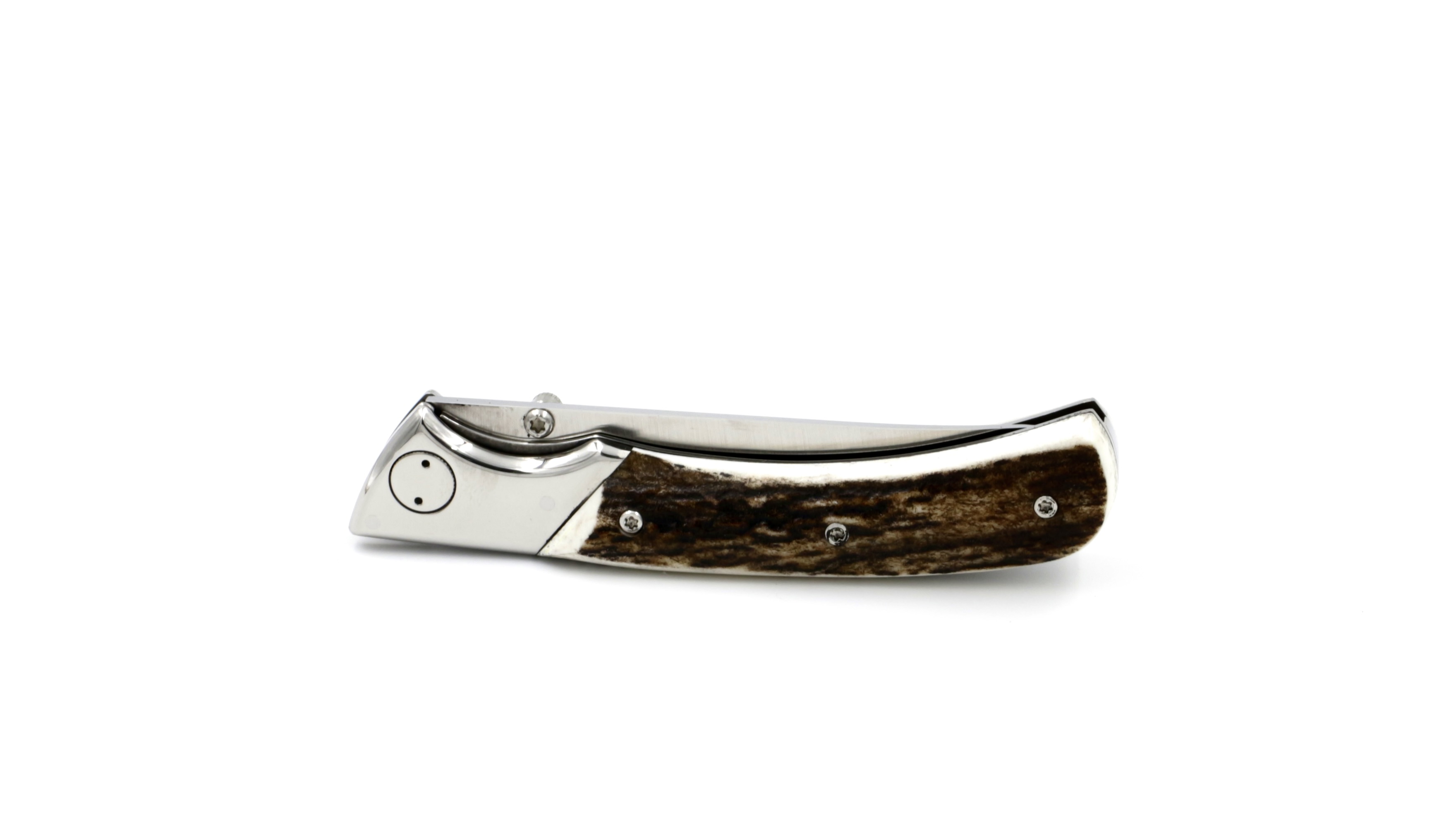 Claude DOZORME EOK hunting knife stag horn