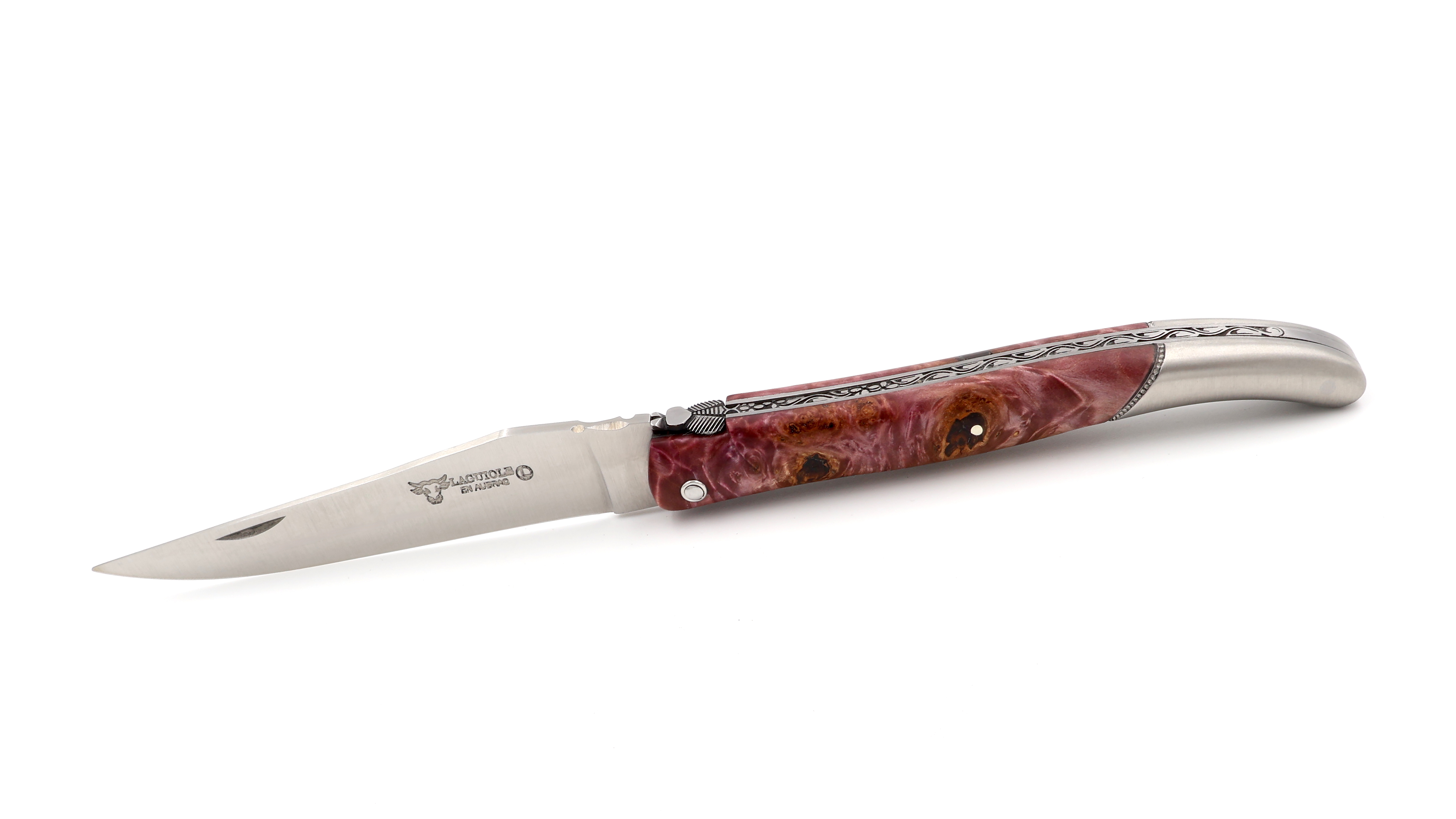 Meisterstück Laguiole en Aubrac Pappel Wurzelholz 12 cm   Meisterstück Laguiole en Aubrac Pappel Wurzelholz 12 cm