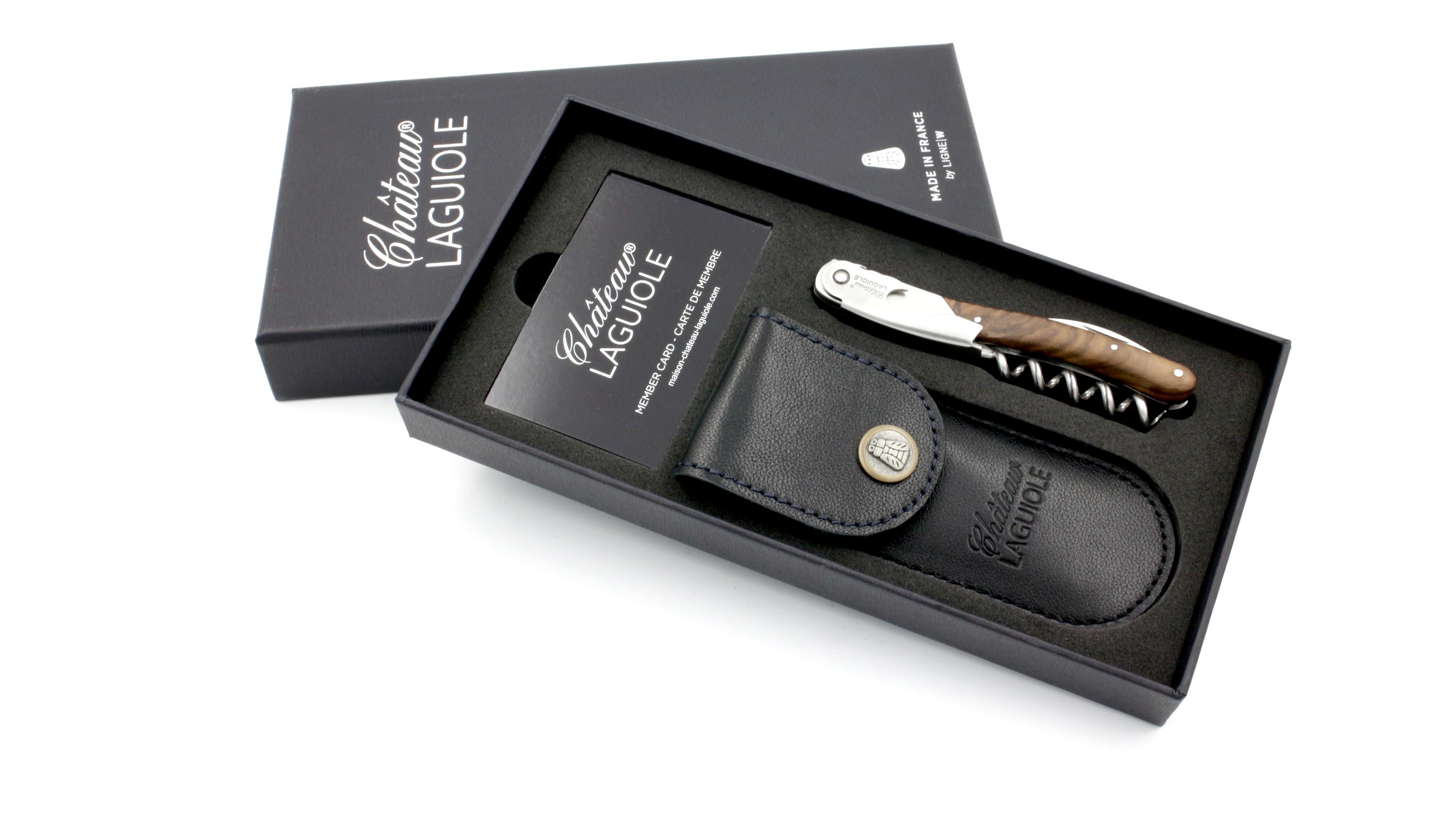 9454A280-CDD4-49F4-82F0-D9F48A1C6FC0_1_201_a Château Laguiole MELCHIOR Sommeliermesser Walnussholz