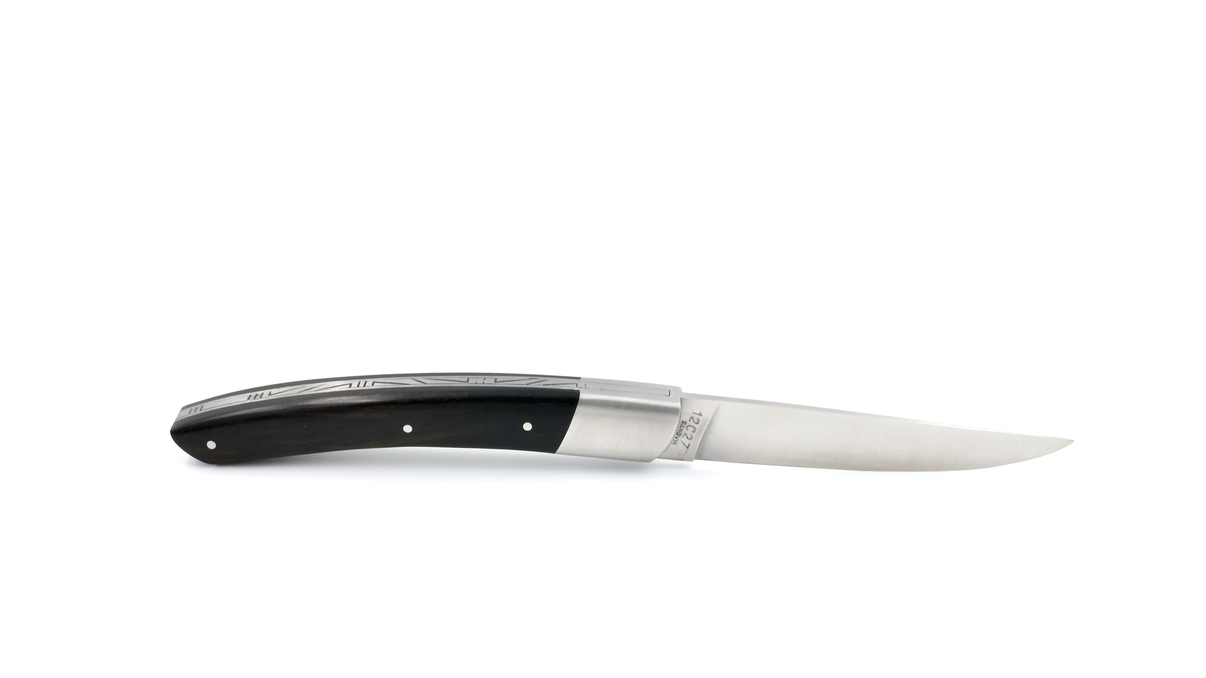 AU SABOT THIERS knife ebony 12 cm 