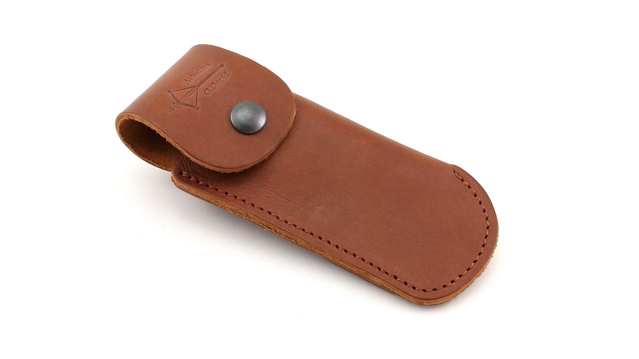 Arbalete holster for hunting knife Le Celtic brown