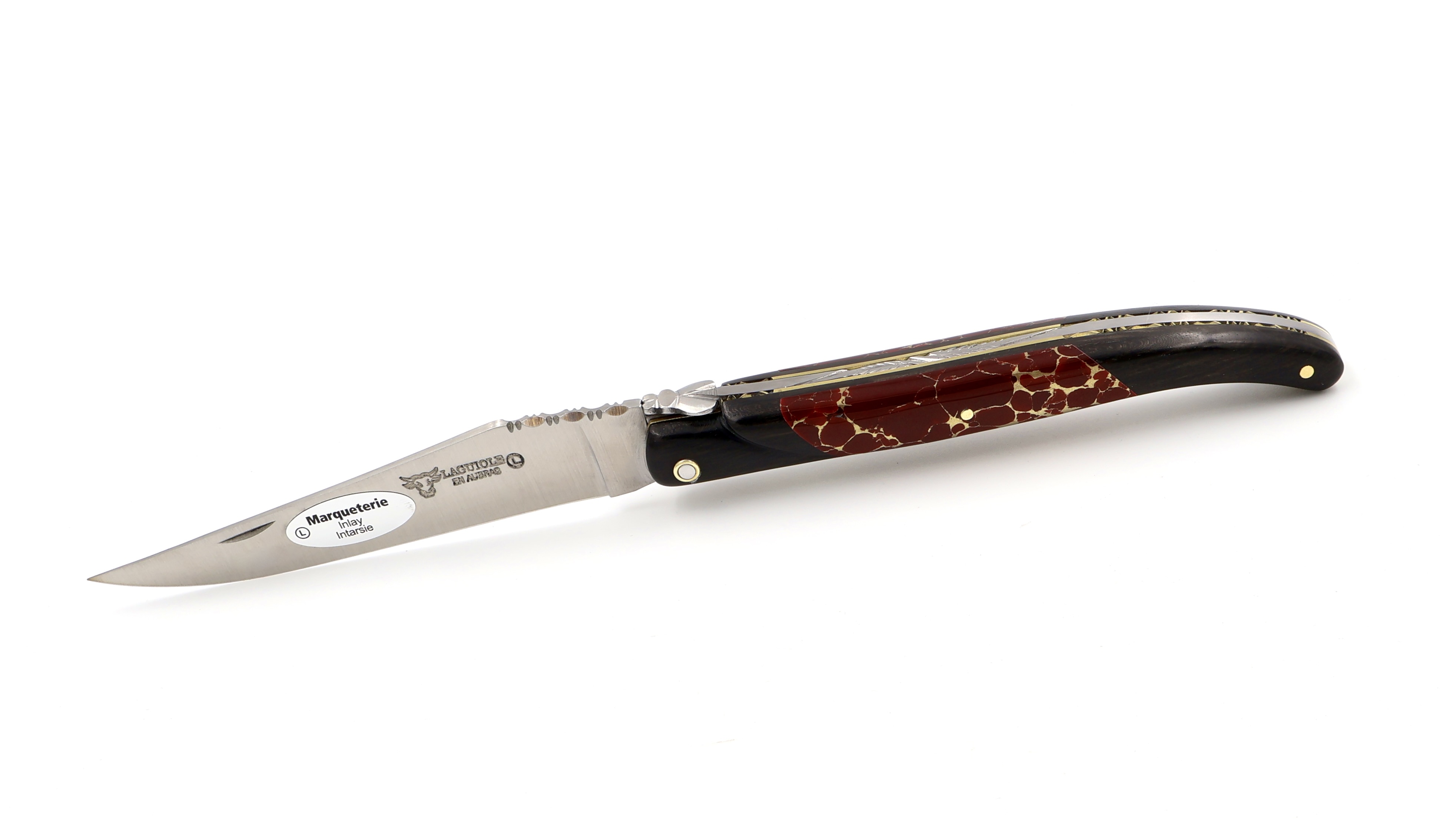 Laguiole en Aubrac JASPIS Ebenholz 12 cm  