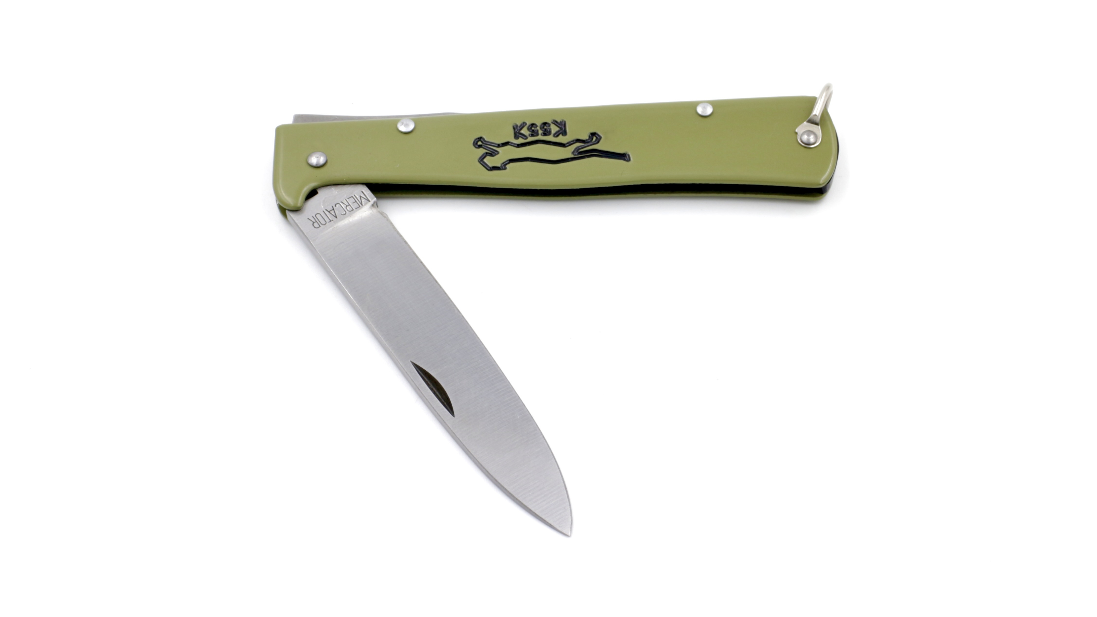 OTTER MERCATOR  CatKnife K55K olive "IWA knife Award Gewinner 2023" Carbon