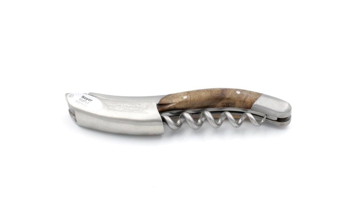 Laguiole en Aubrac Laguiole Sommelier knife walnut wood