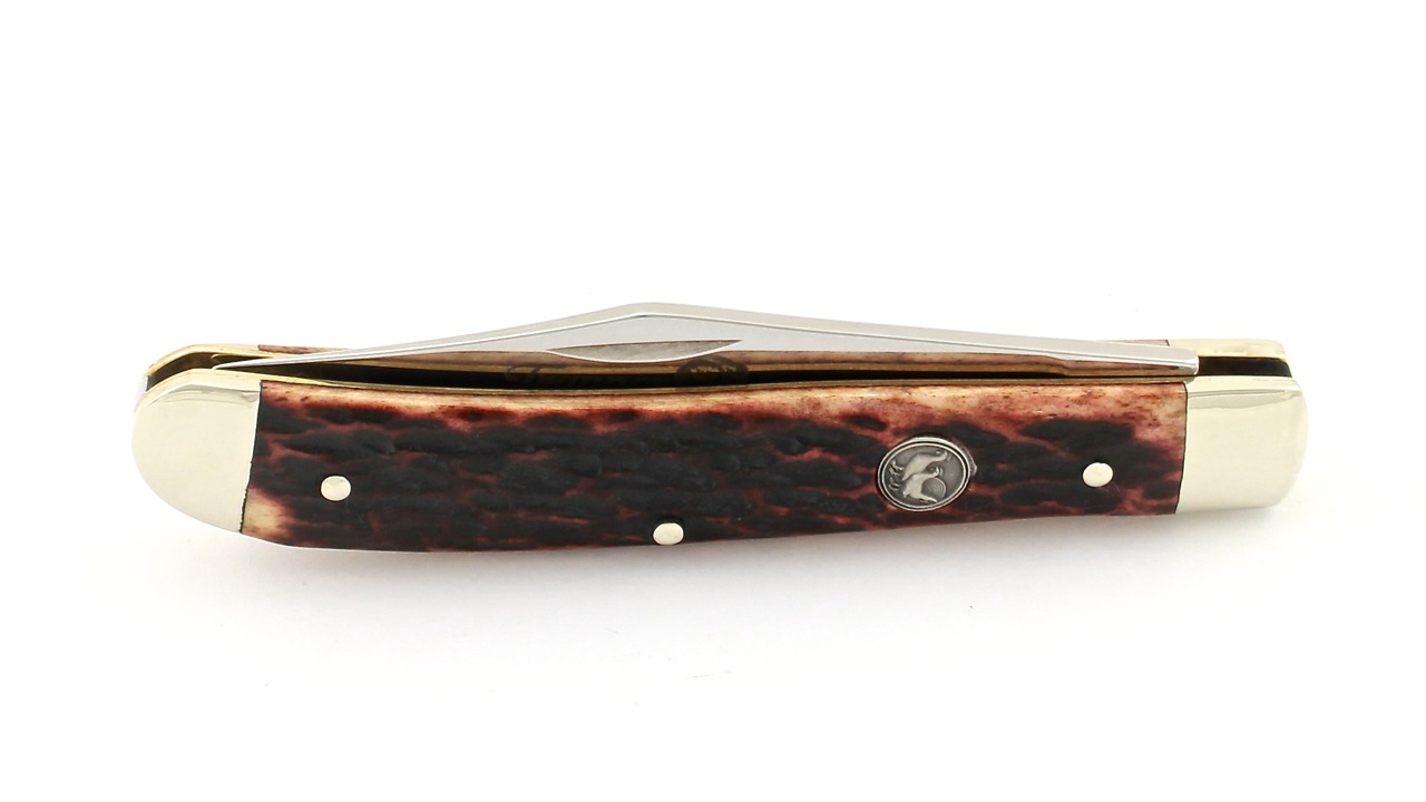 Robert Klaas Trapper Messer pigged bone