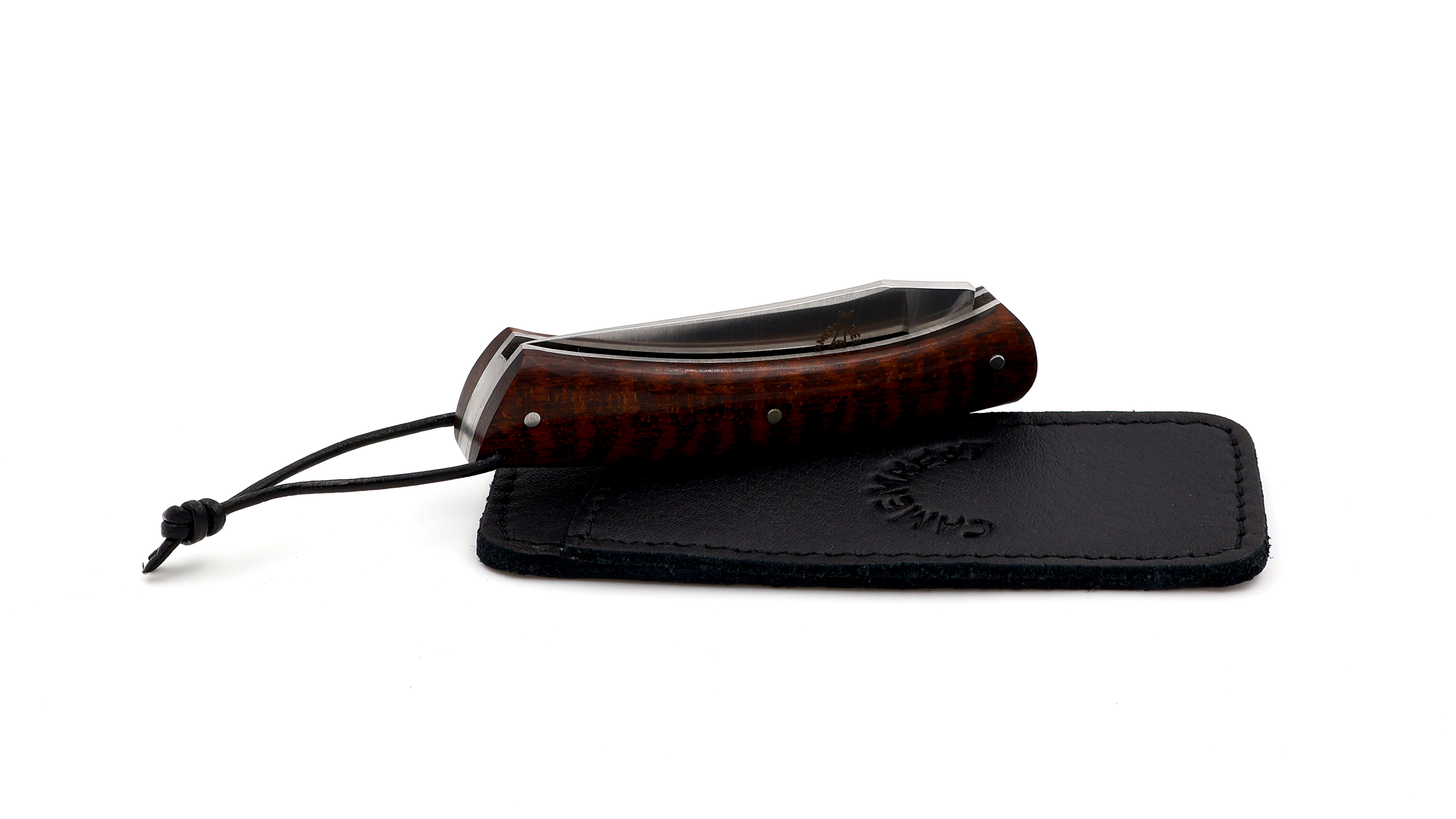 Laguiole en Aubrac CAMEMBERT knife snakewood mini