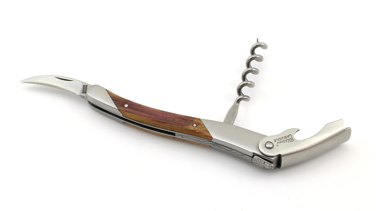 Château Laguiole wine opener GRAND CRU barrel oak