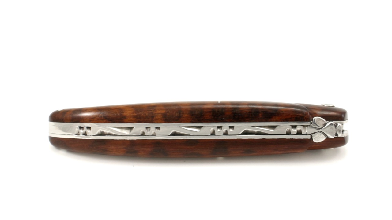 Laguiole en Aubrac snake wood full handle 10 cm
