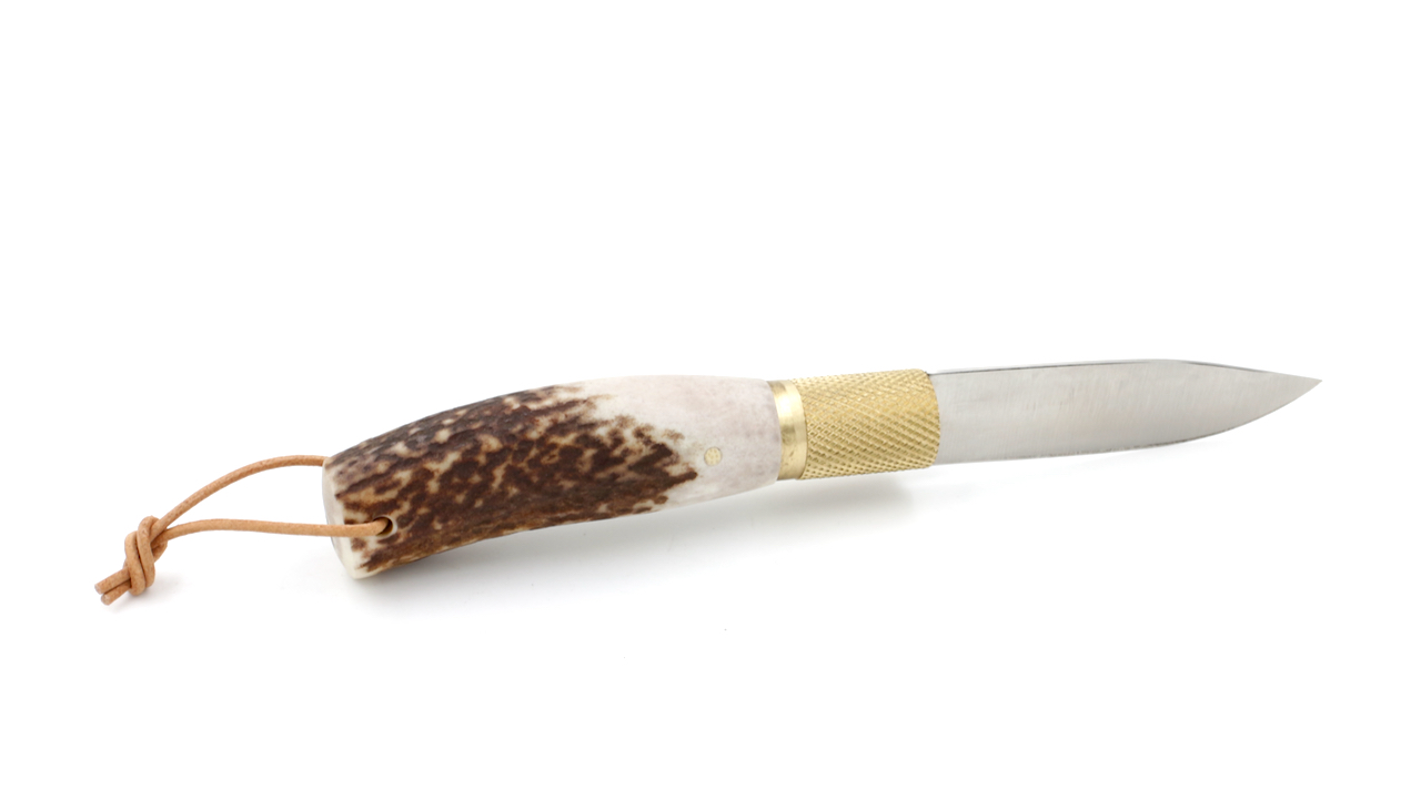 JOSÉ DA CRUZ folding knife stag horn (deer)