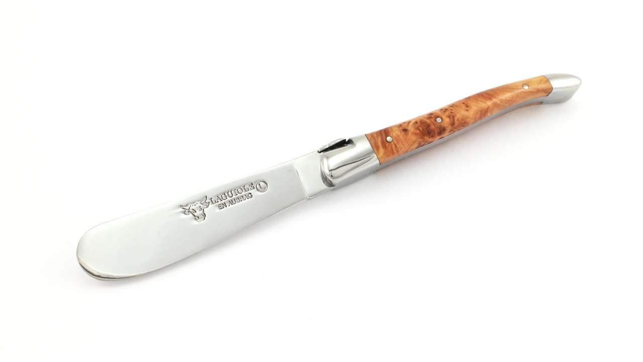 Laguiole en Aubrac butter knife Juniper shiny