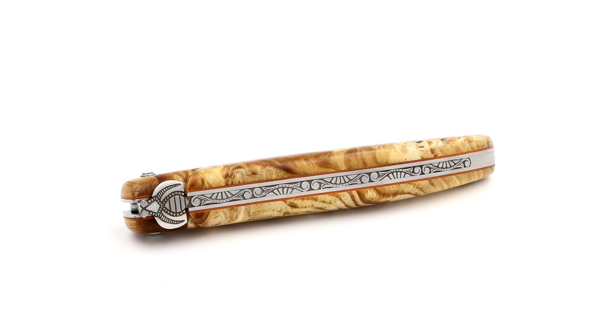 Meisterstück Laguiole en Aubrac Pappel Wurzelholz 12 cm  