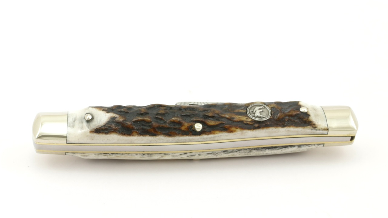Robert Klaas Stockman Messer Hirschhorn Damastklinge DSC®