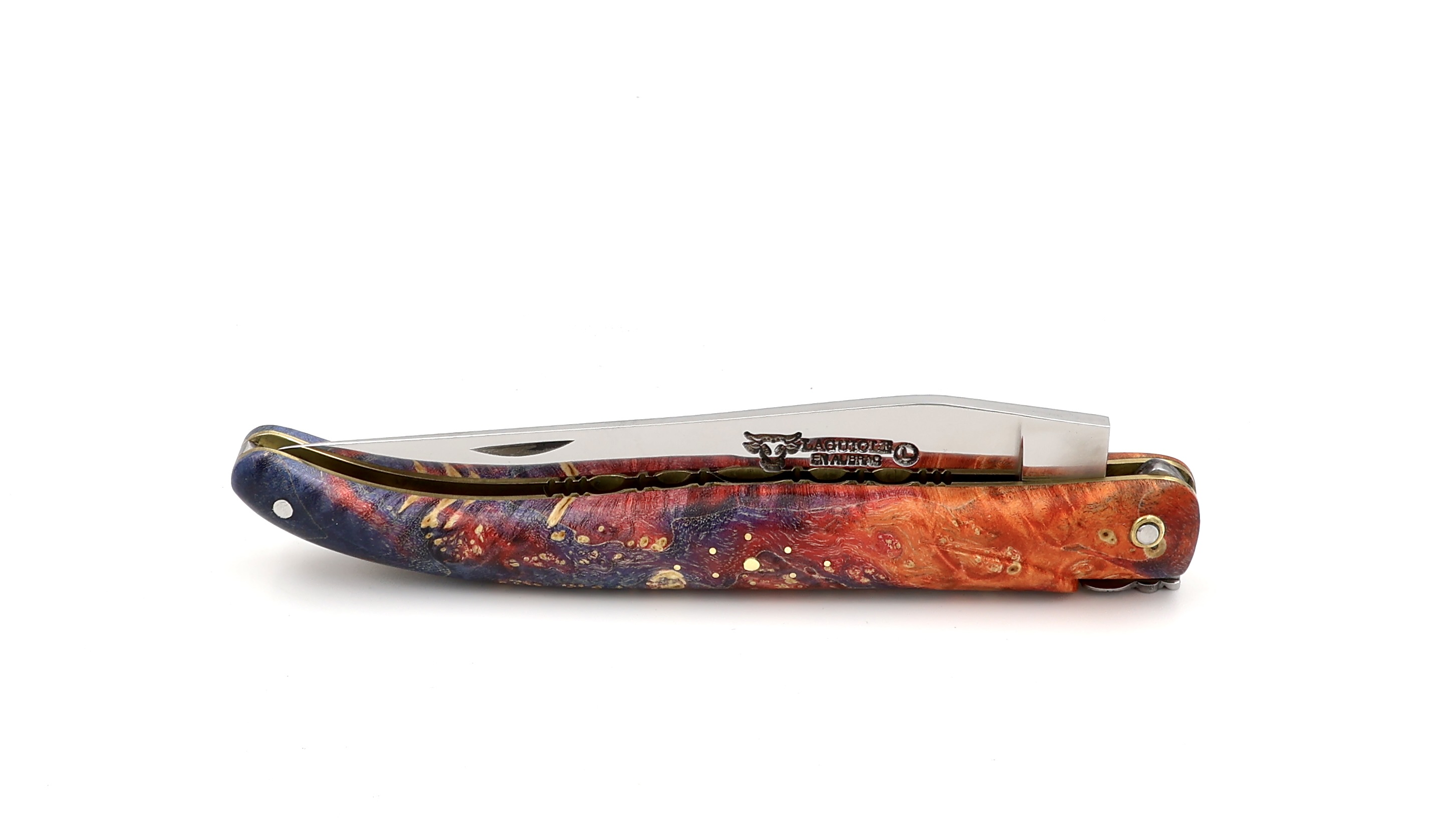 Laguiole en Aubrac Meisterstück ECLIPSE Holunder-Wurzelholz 12 cm  