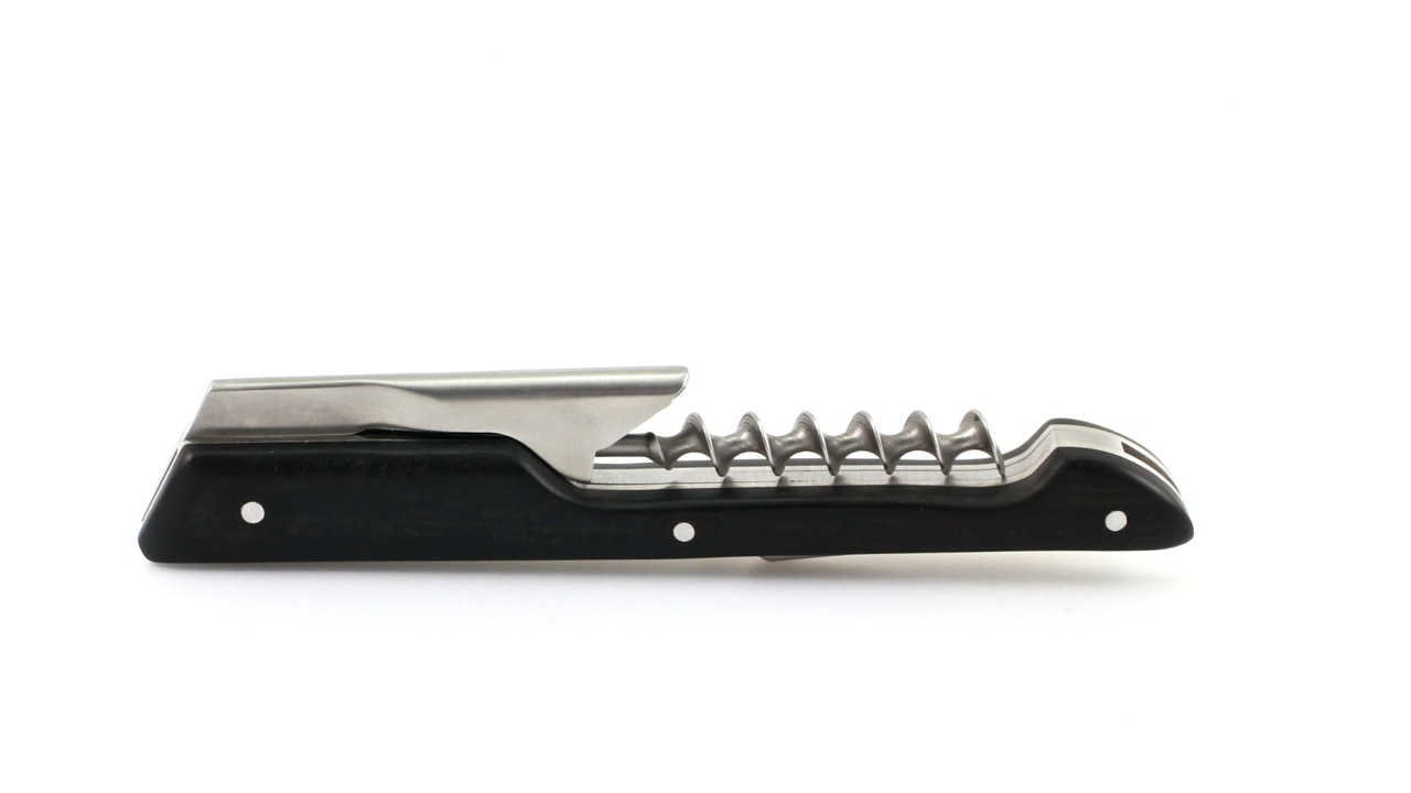 Ebenholz-5 PERCEVAL Sommeliermesser Ebenholz