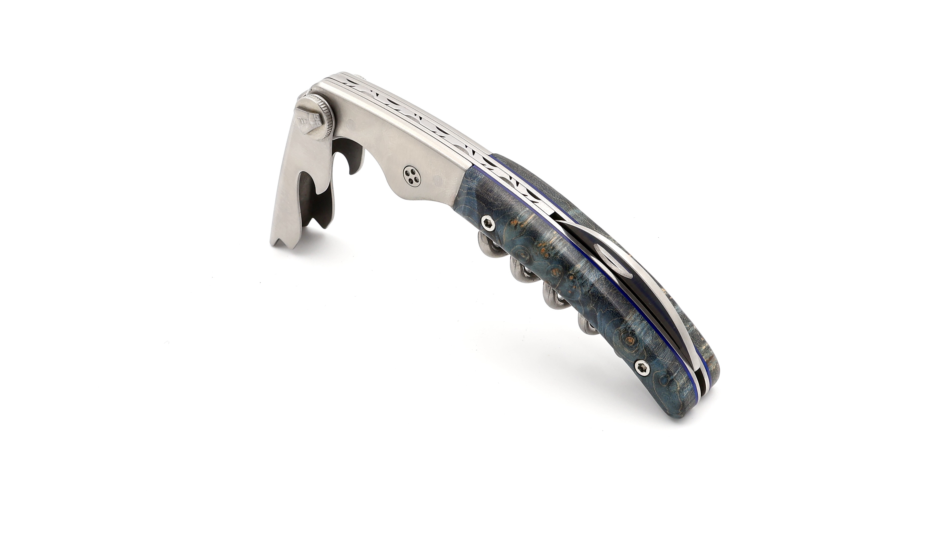 Claude DOZORME CLOS Laguiole Sommeliermesser Ahorn Wurzelholz