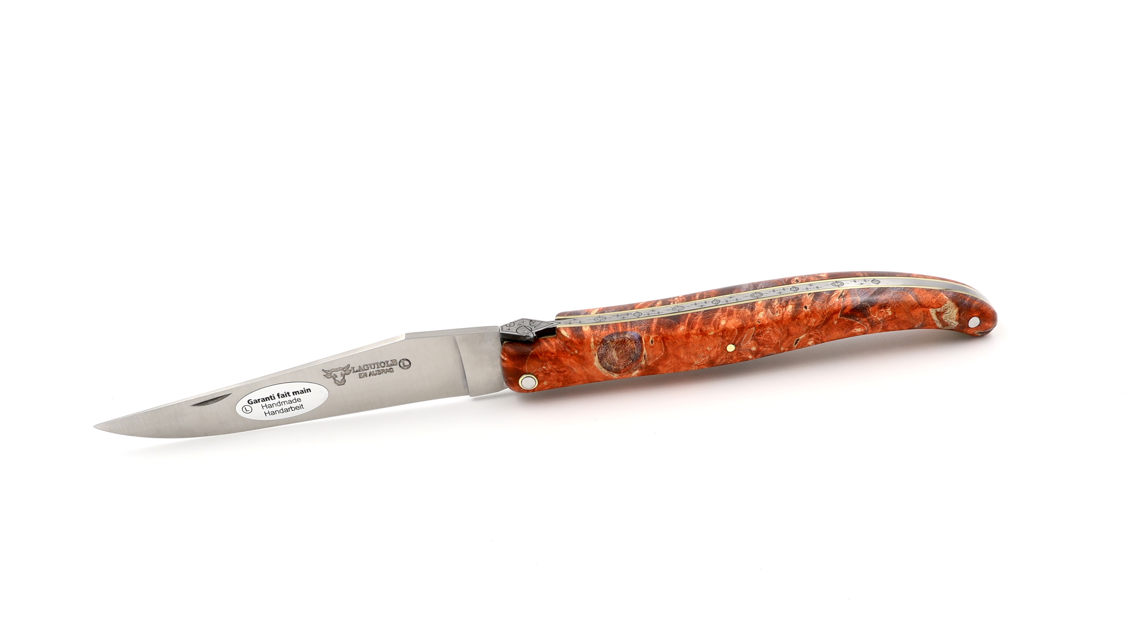 Laguiole en Aubrac Biene WELTRAUM Holunder Wurzelholz 12 cm  