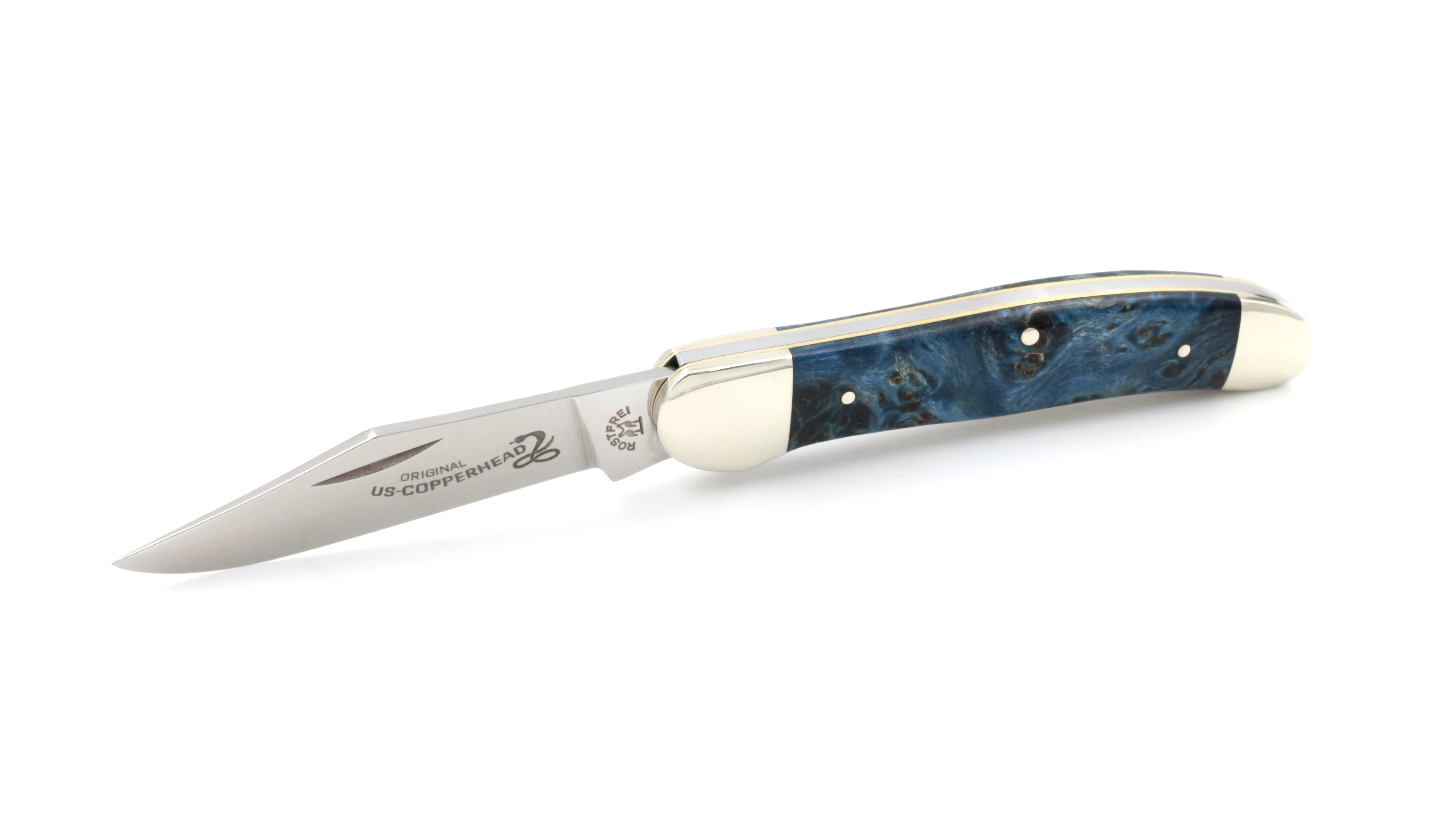 Robert Klaas US-Copperhead Messer Maserpappel 