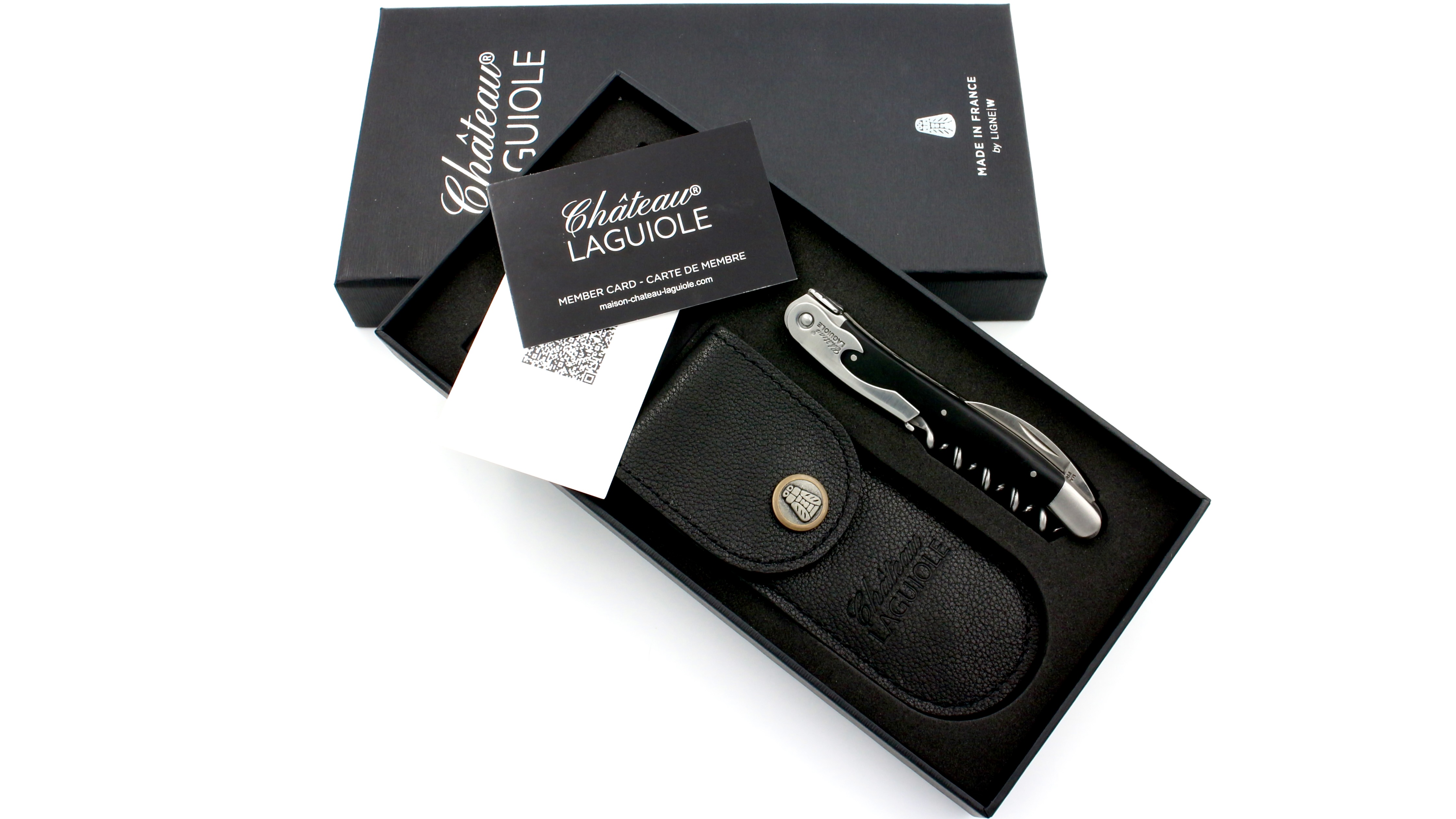 Château Laguiole wine opener CLASSIC ebony
