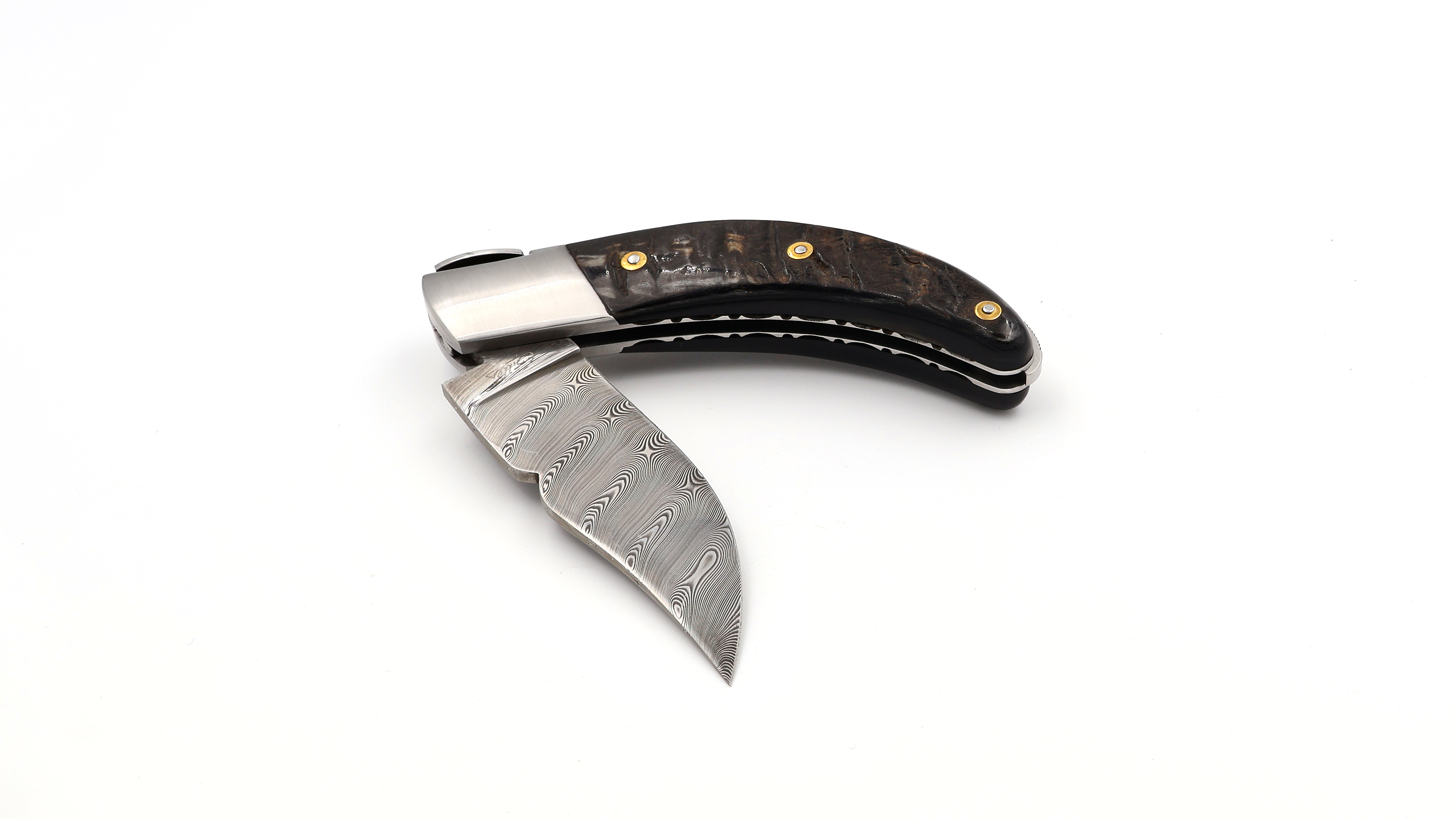 Fontenille Pataud RONDINARA guillochiert Widderhorn Twisted-Damast