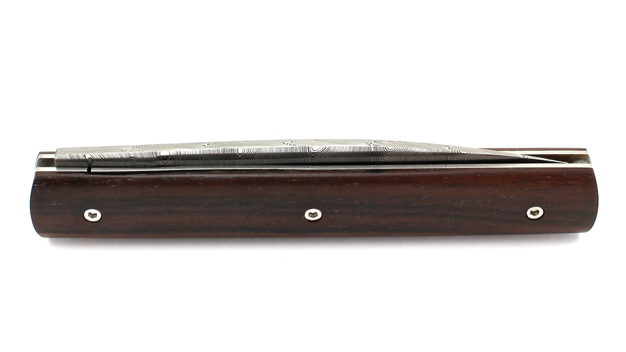 PERCEVAL Le Francais  Damast Makassar Ebenholz