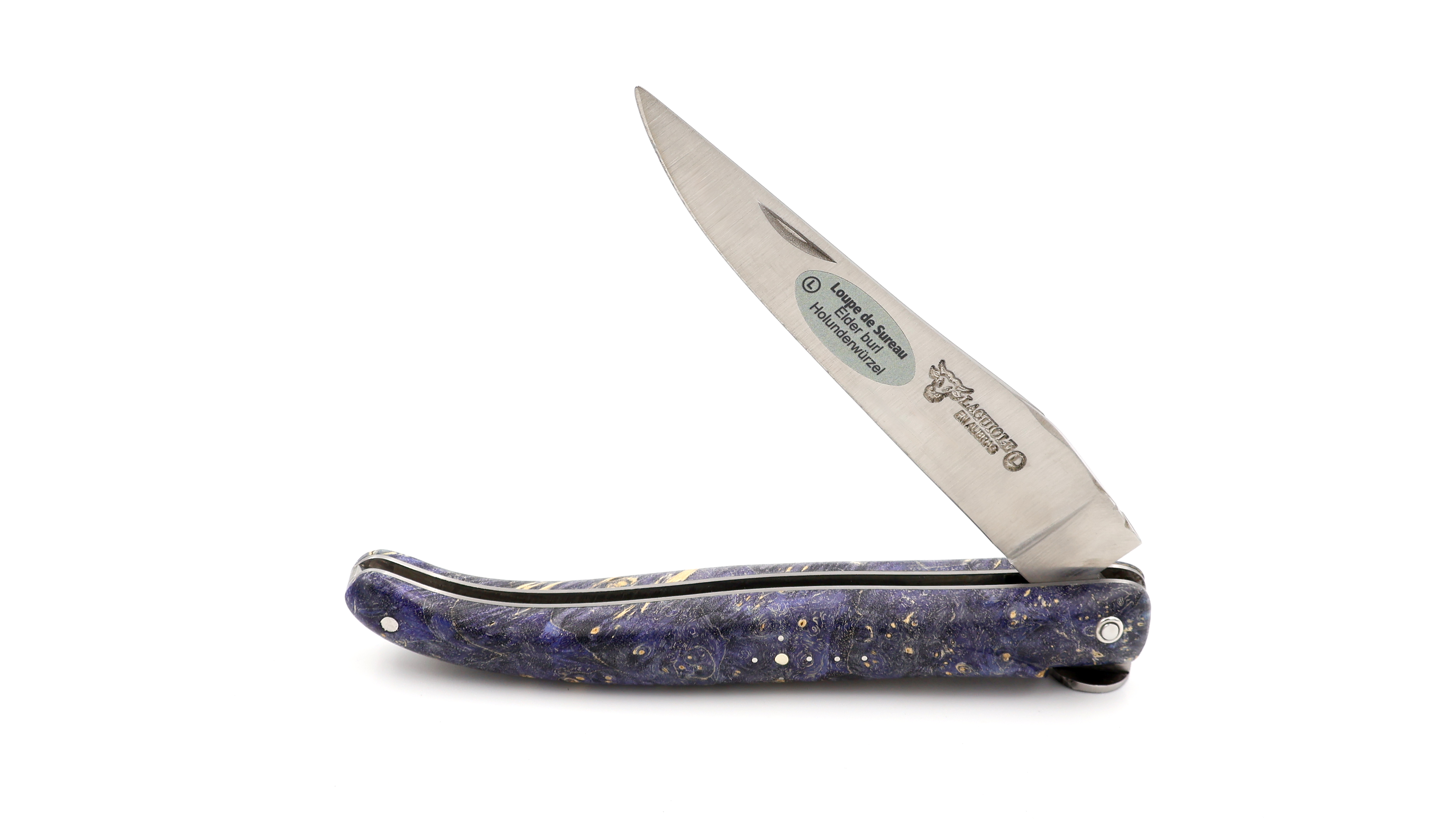 Laguiole en Aubrac Biene ERDE Holunder Wurzelholz 12 cm