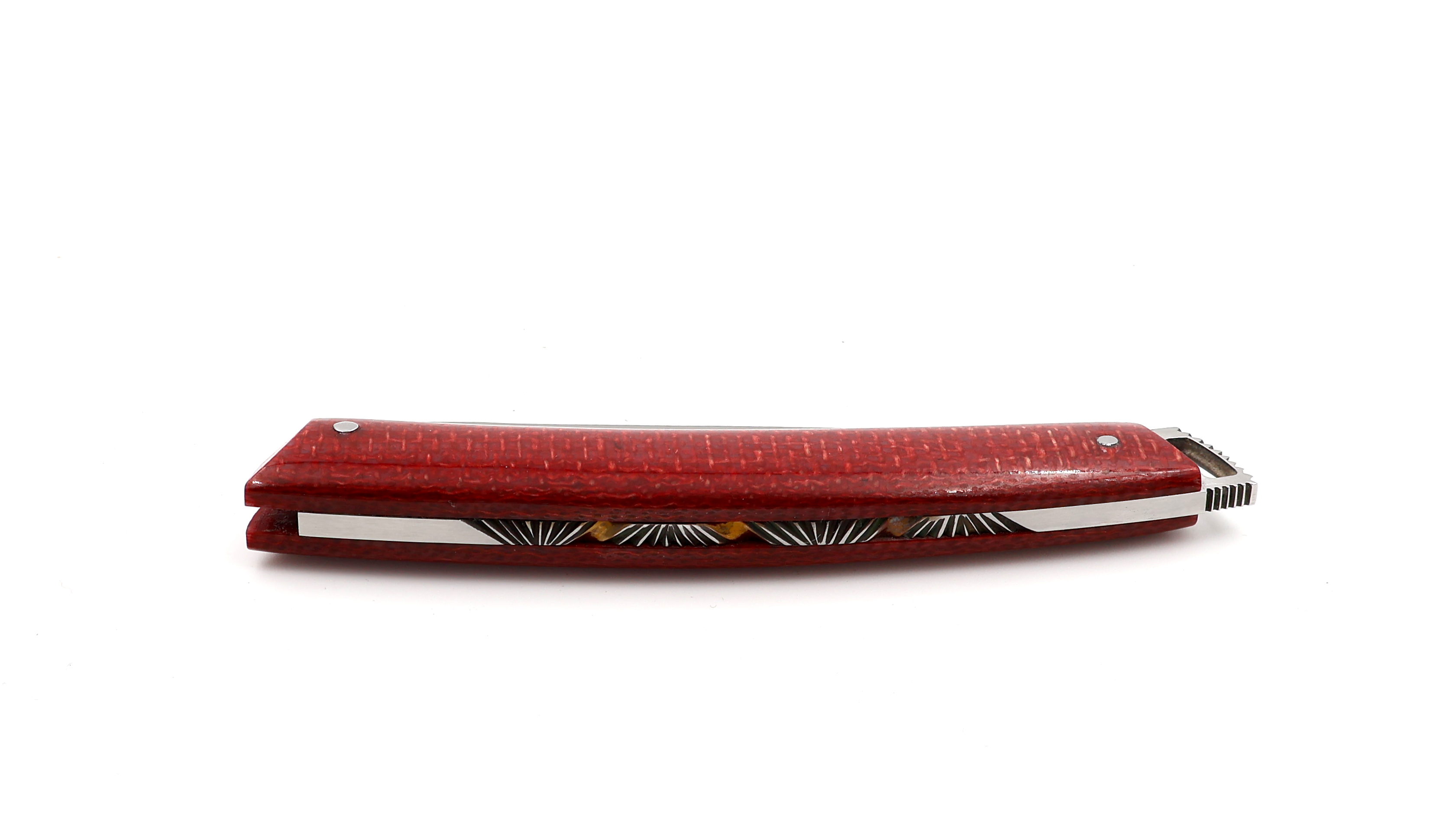 Fontenille Pataud Le Thiers® Nature 11,5 cm Micarta massiv guillochiert