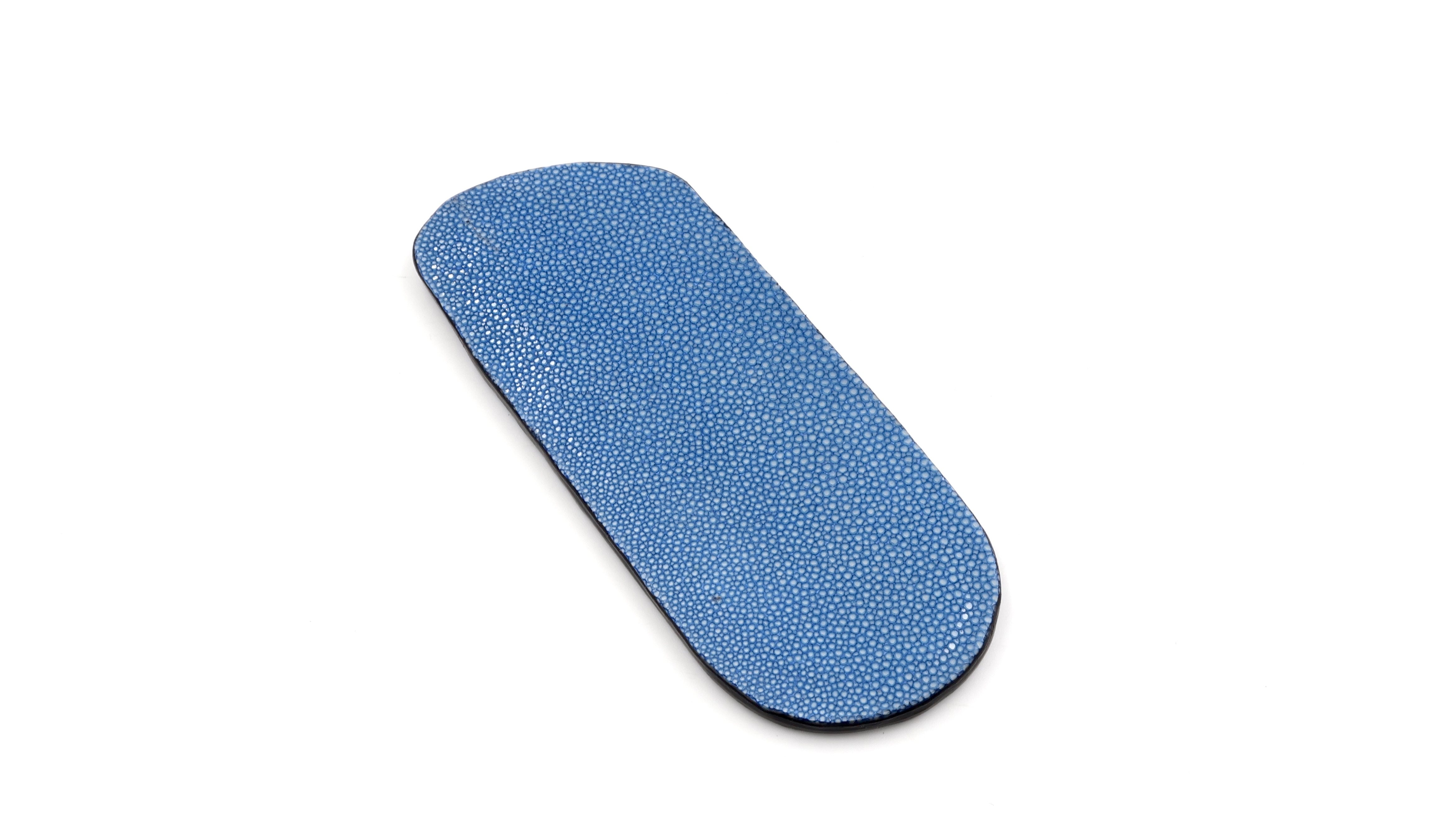 Atelier N°7 stingray leather lightblue 14 cm