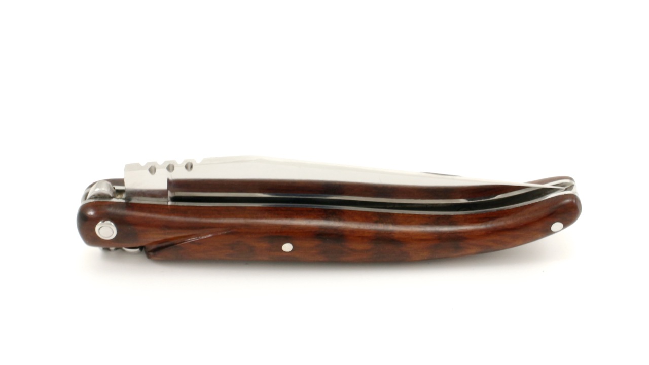 Laguiole en Aubrac snake wood full handle 10 cm
