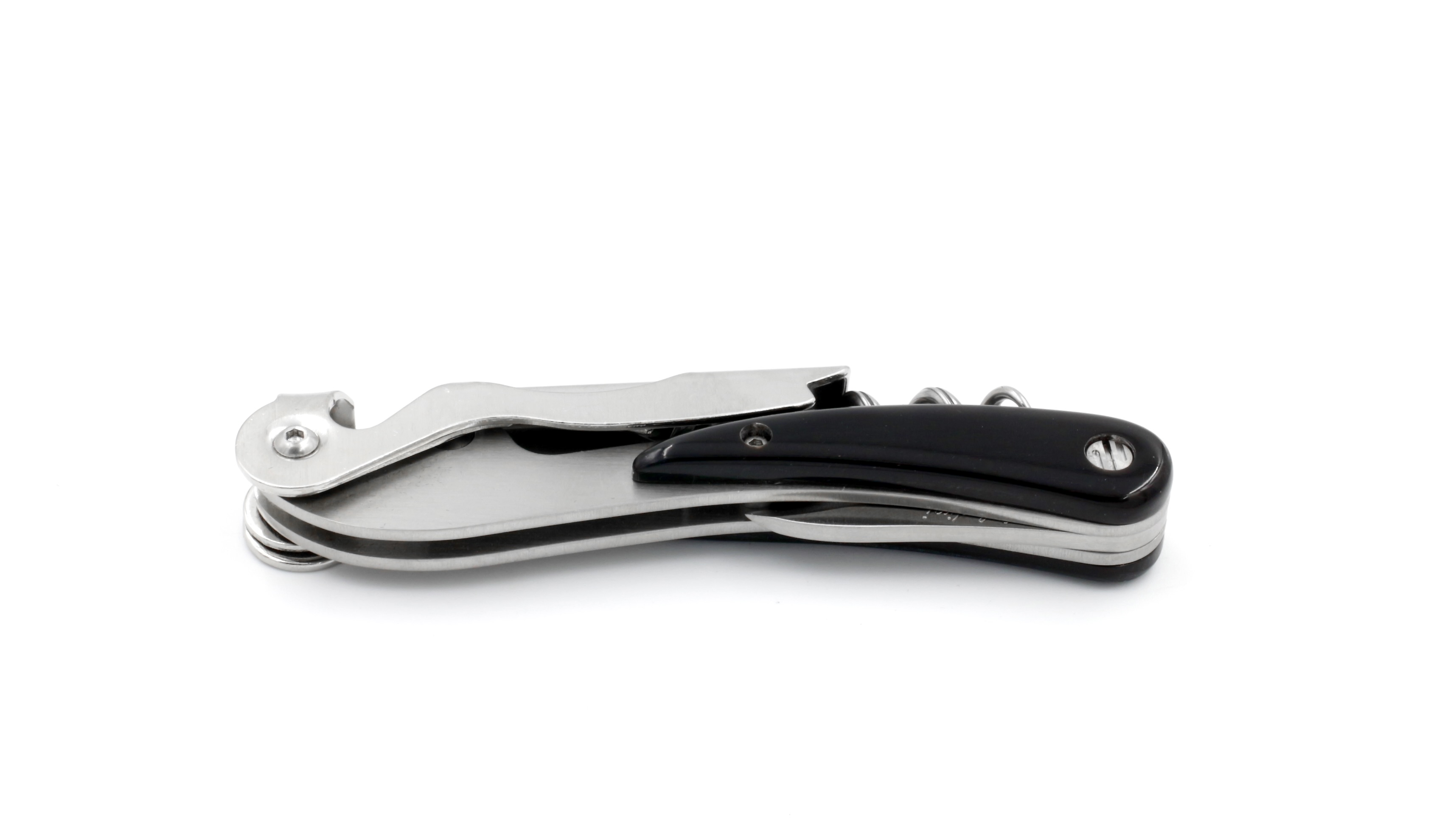 Saladini two-stage sommelier knife buffalo horn
