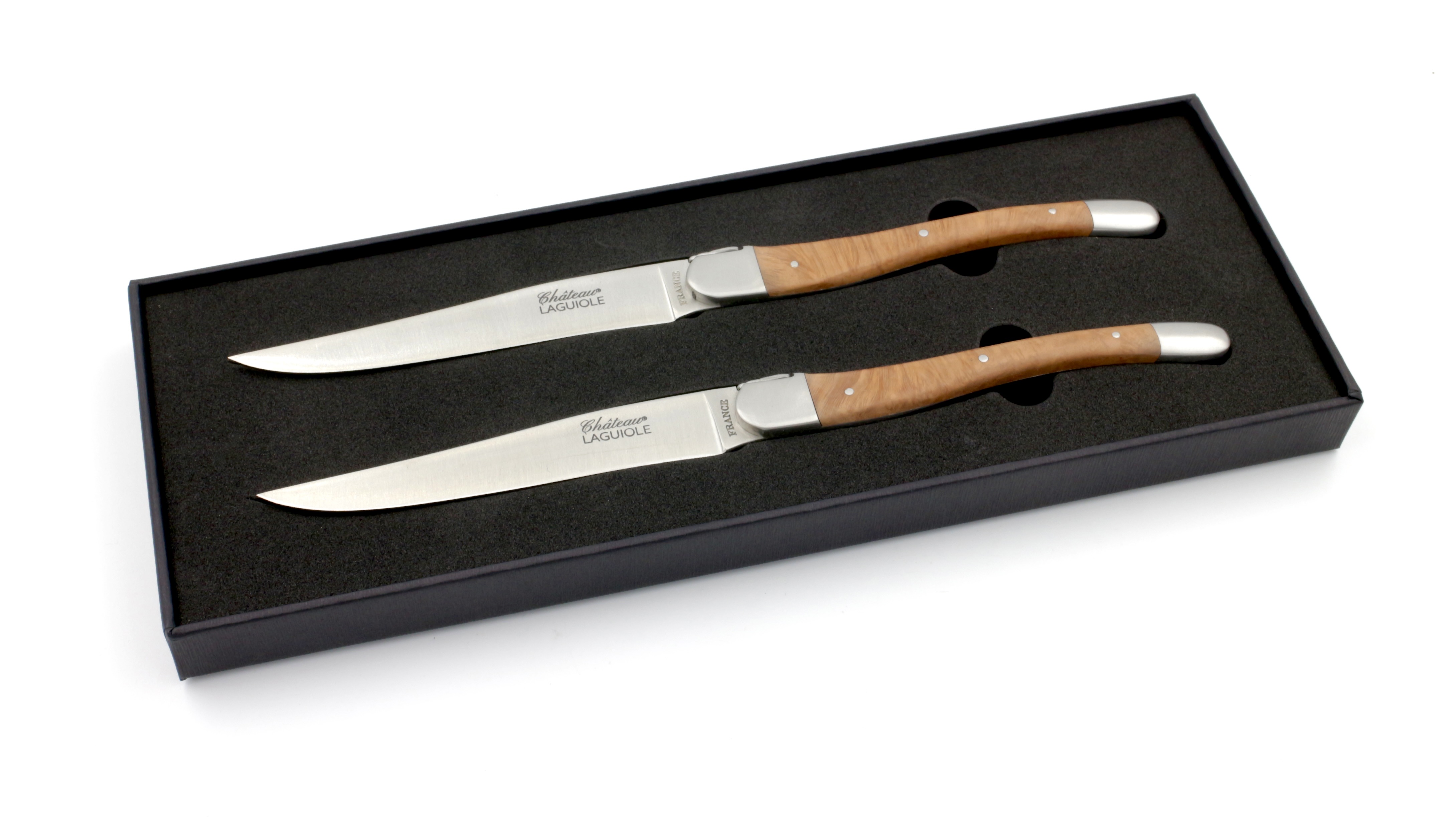 Château Laguiole Signature Steakknives bruyère set of two