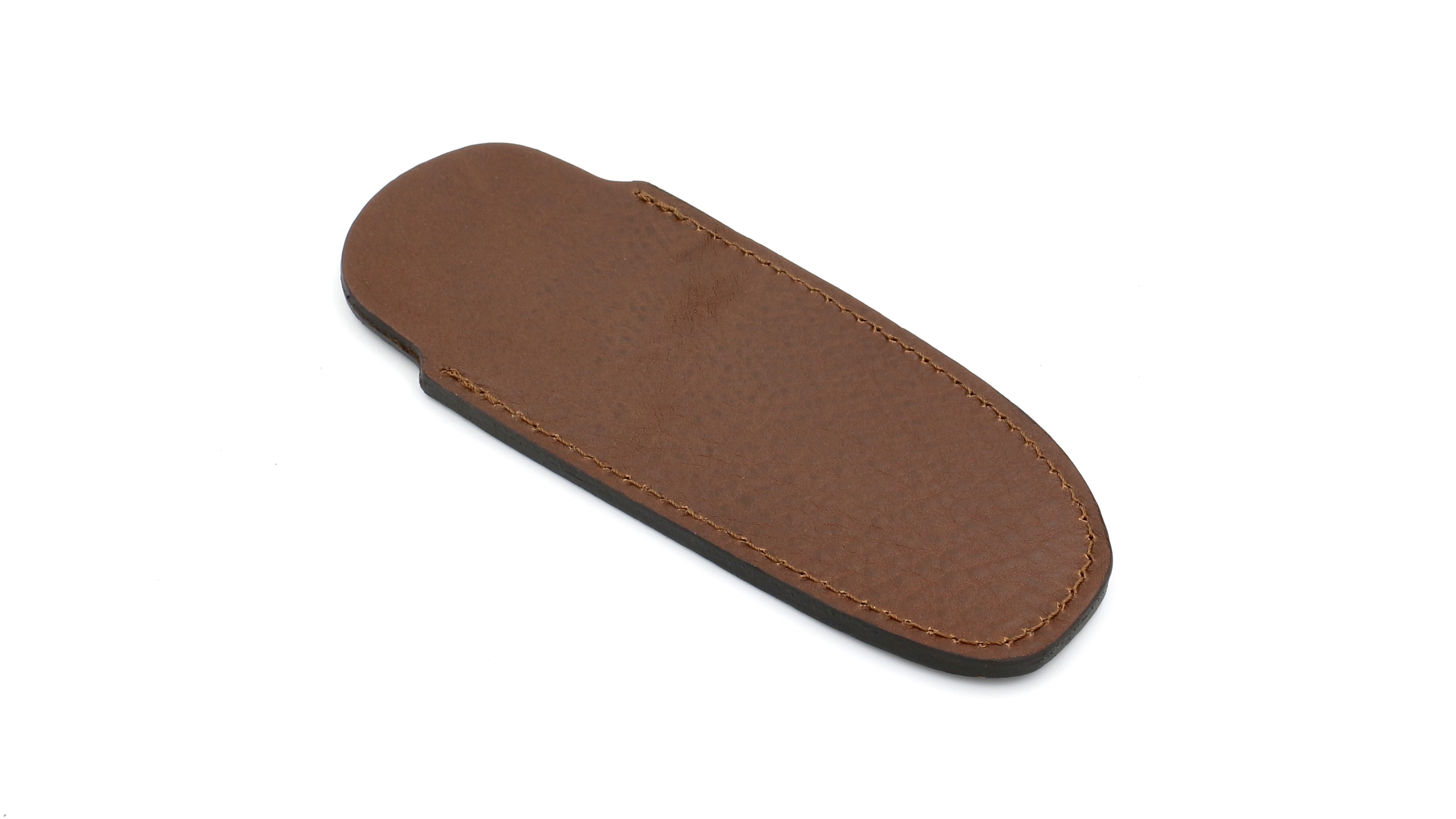Stecketui aus Leder Liadou Messer mit Korkenzieher 12 cm braun