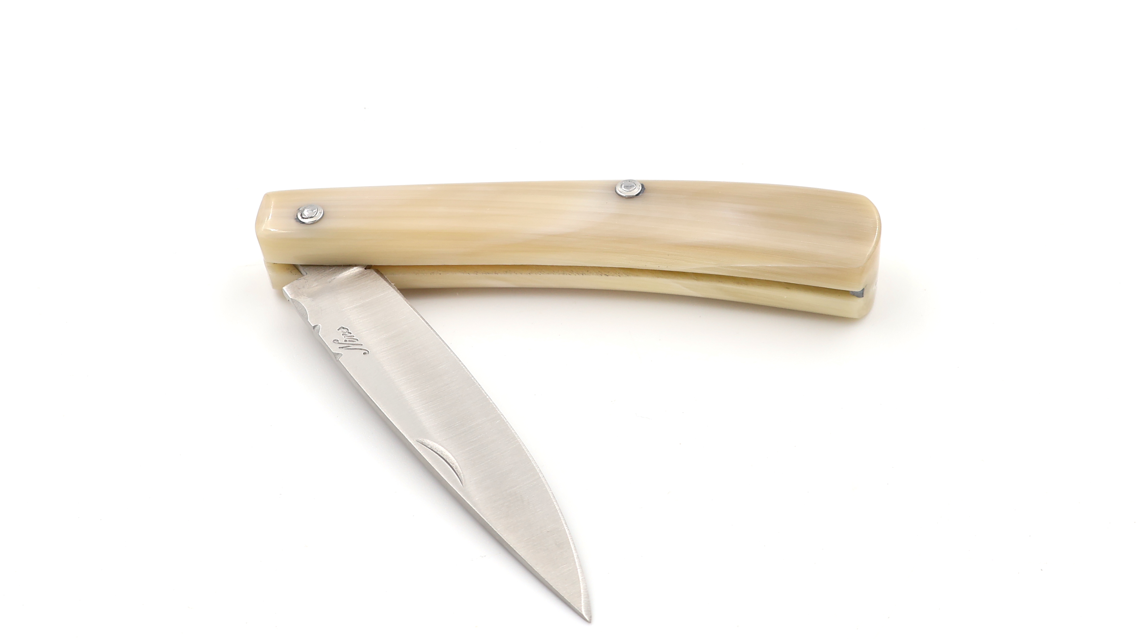 Nino Nista knife Sambenedettese light horntip 17 cm