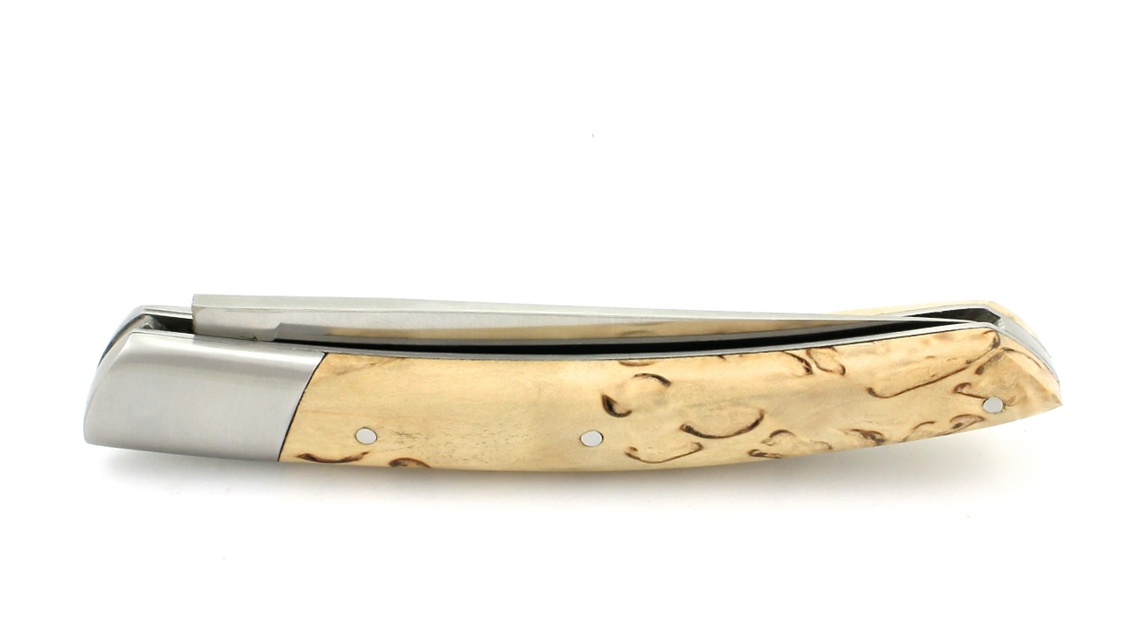 AU SABOT THIERS knife 12 cm birch wood