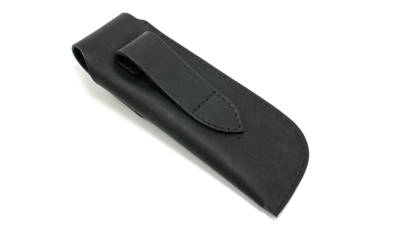 EOK-Etui-schwarz-2 Claude Dozorme Gürteletui EOK Mister Blade Leder schwarz