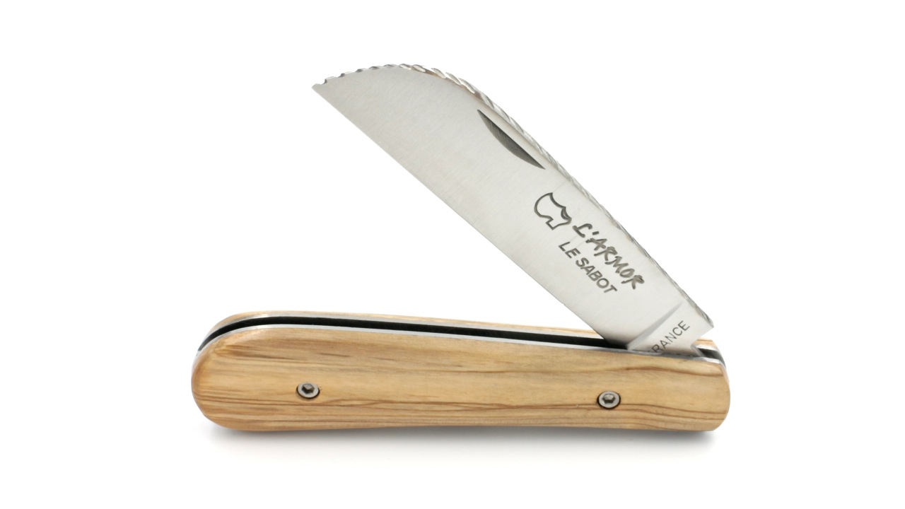 201405-4 AU SABOT L'ARMOR full hanlde Torsade olivewood