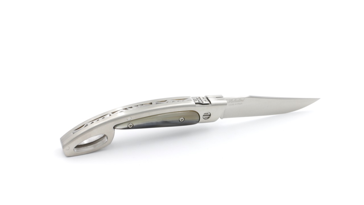 Saladini knife SCARPERIESE  horn tip