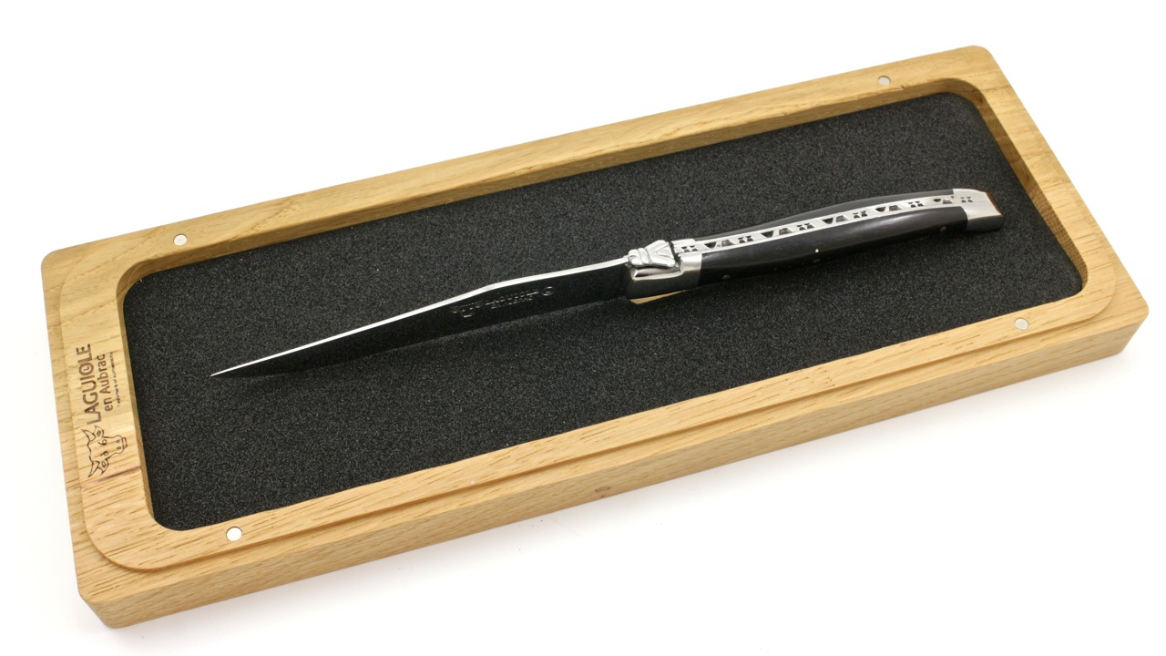 Laguiole en Aubrac Laguiole Laguiole steakknife olivewood