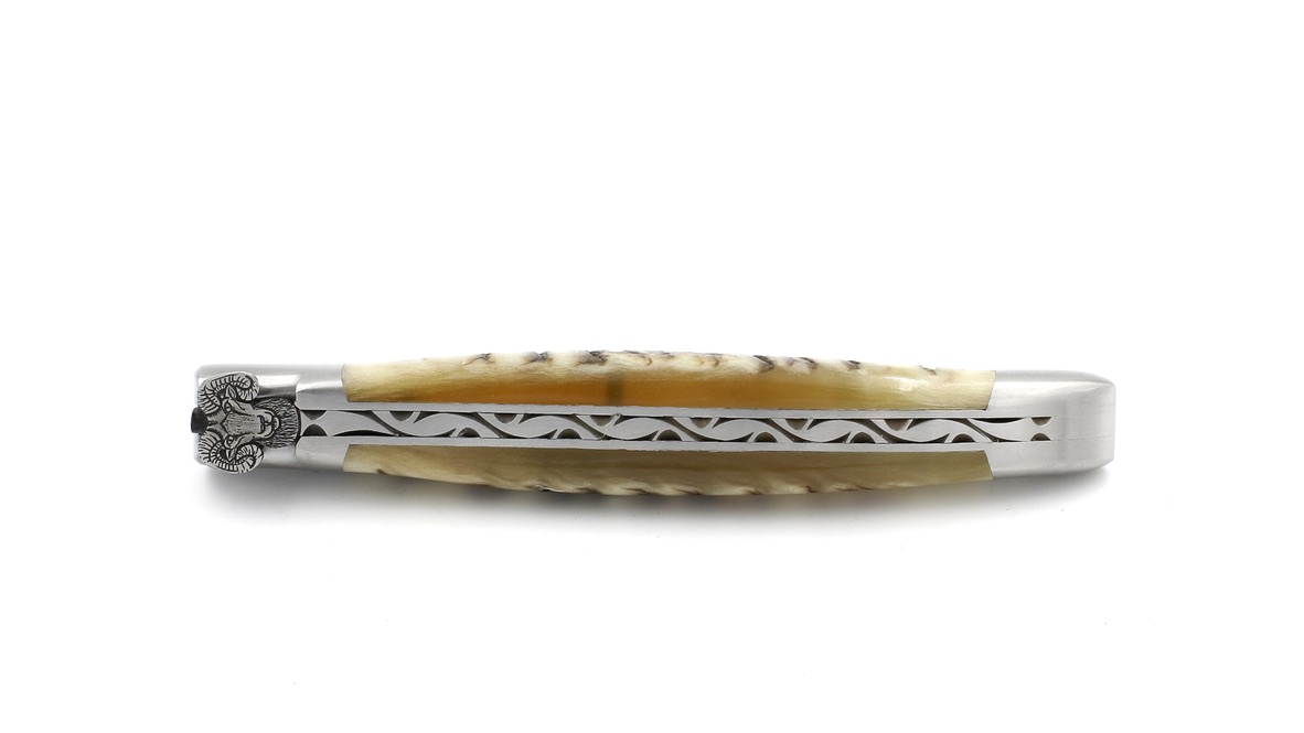 Meisterstück Laguiole en Aubrac 3-D Biene Widderkopf 12 cm 