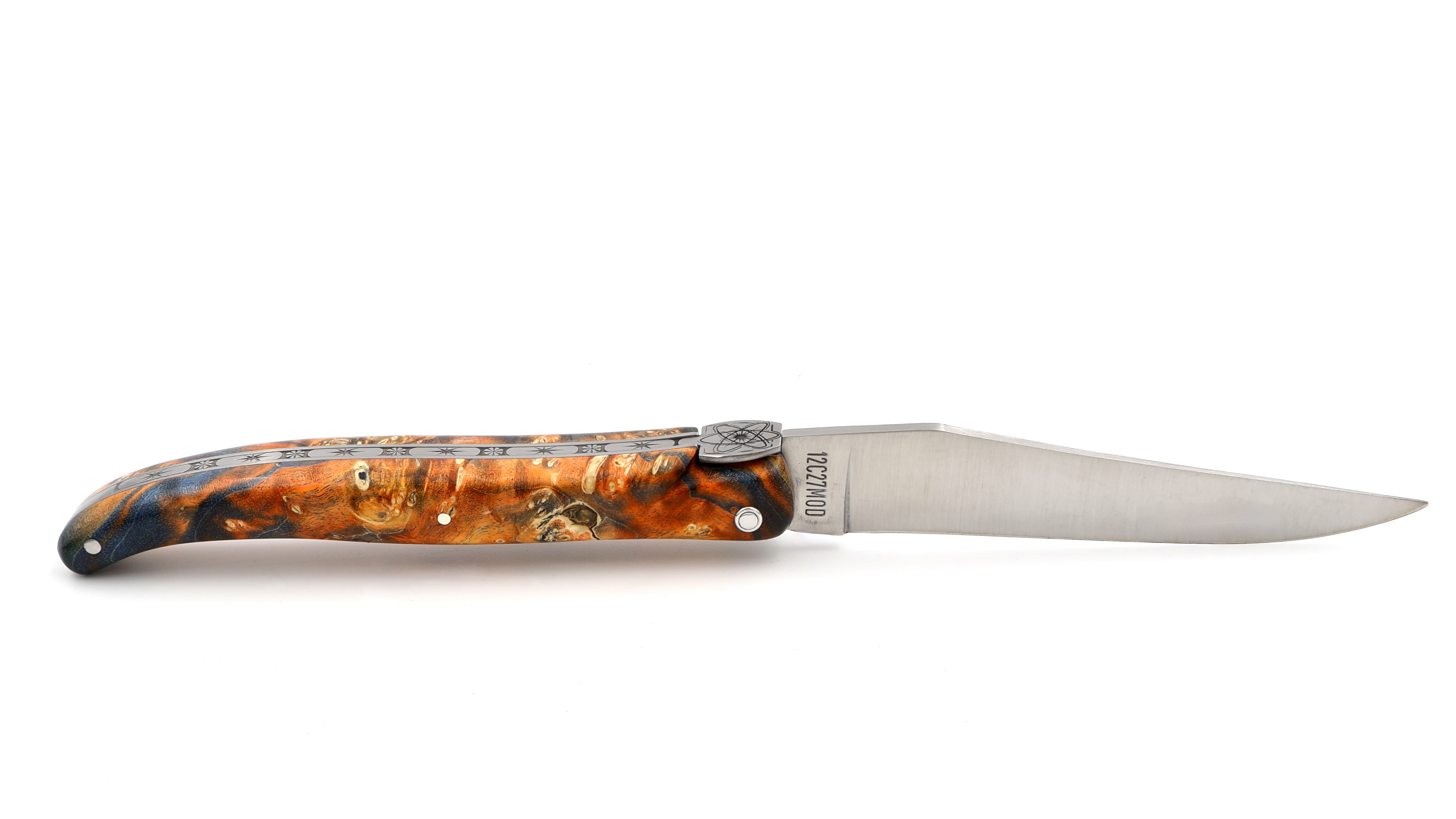 Laguiole en Aubrac Laguiole elder burl with Big Bang bee 12 cm