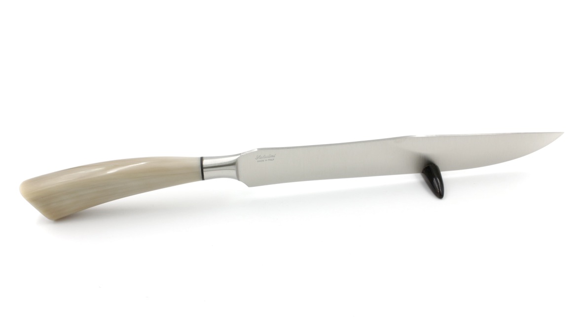 Saladini craving knife horntip 23 cm 