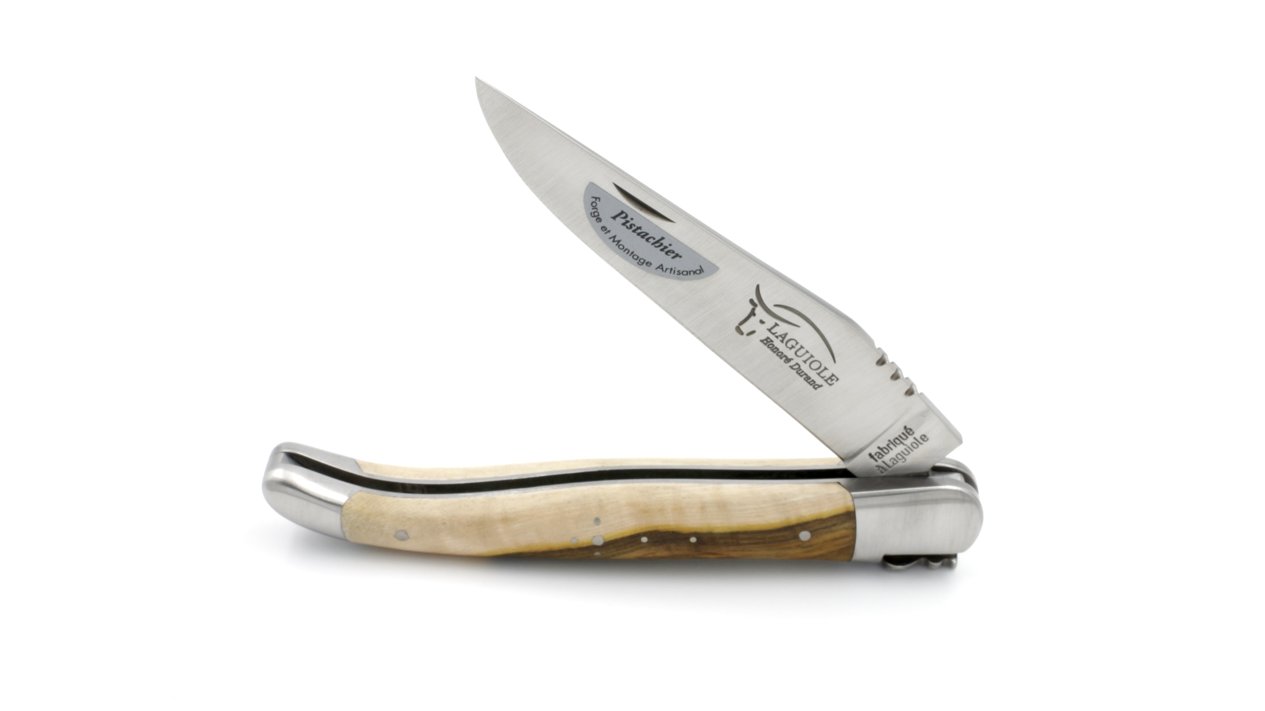 Honoré Durand Laguiole knife Prestige Pistazio 12 cm