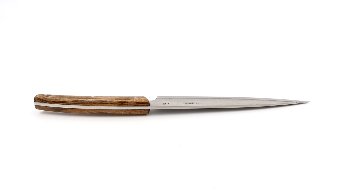 Claude DOZORME Le Thiers Carving knife 15 cm bocote wood VG10 damascus