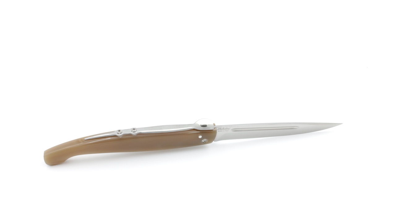 Saladini knife SARACCA romagnola 31 cm horn tip