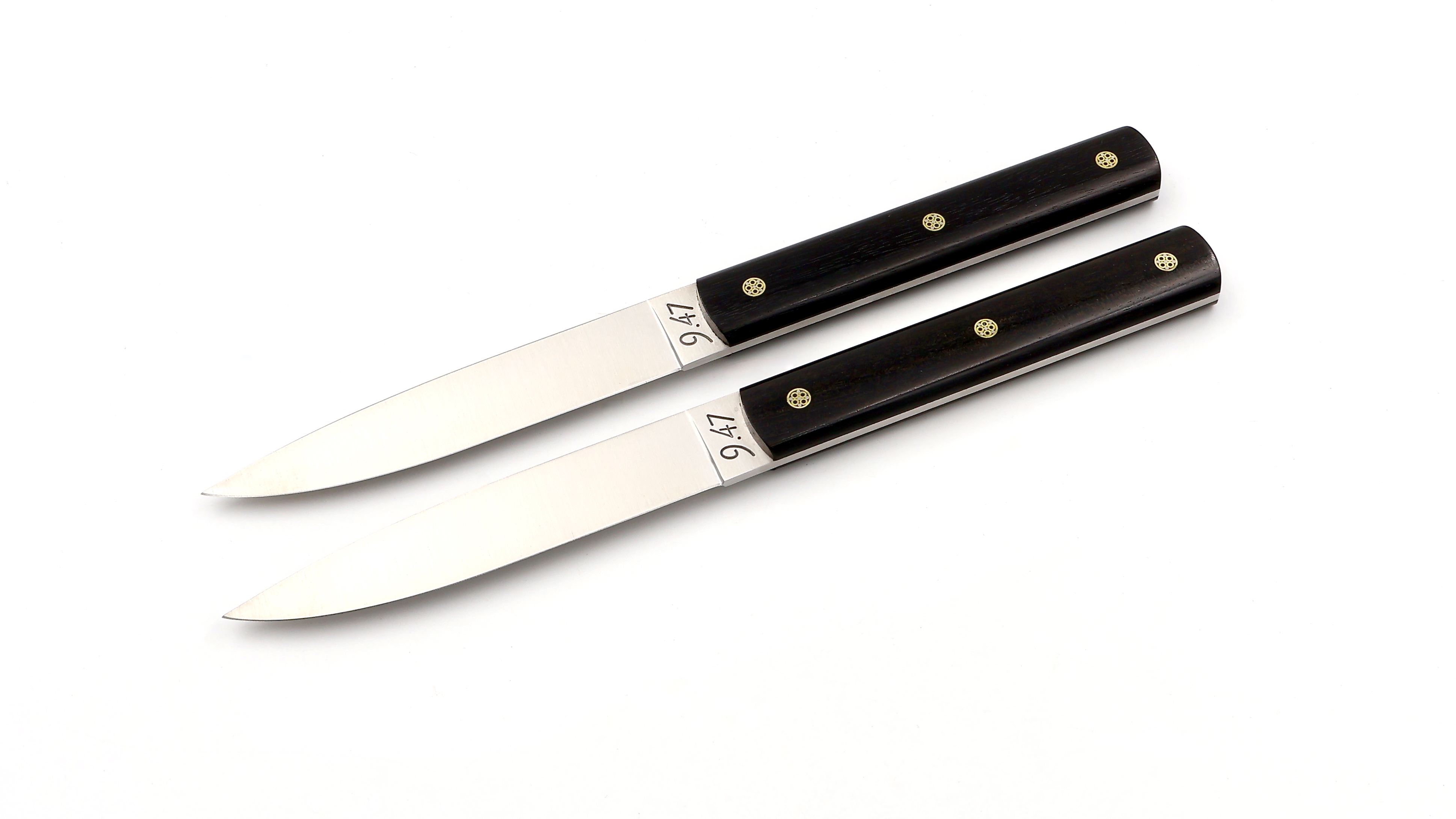 PERCEVAL 9.47 Prestige Steakknife Set of two ebony