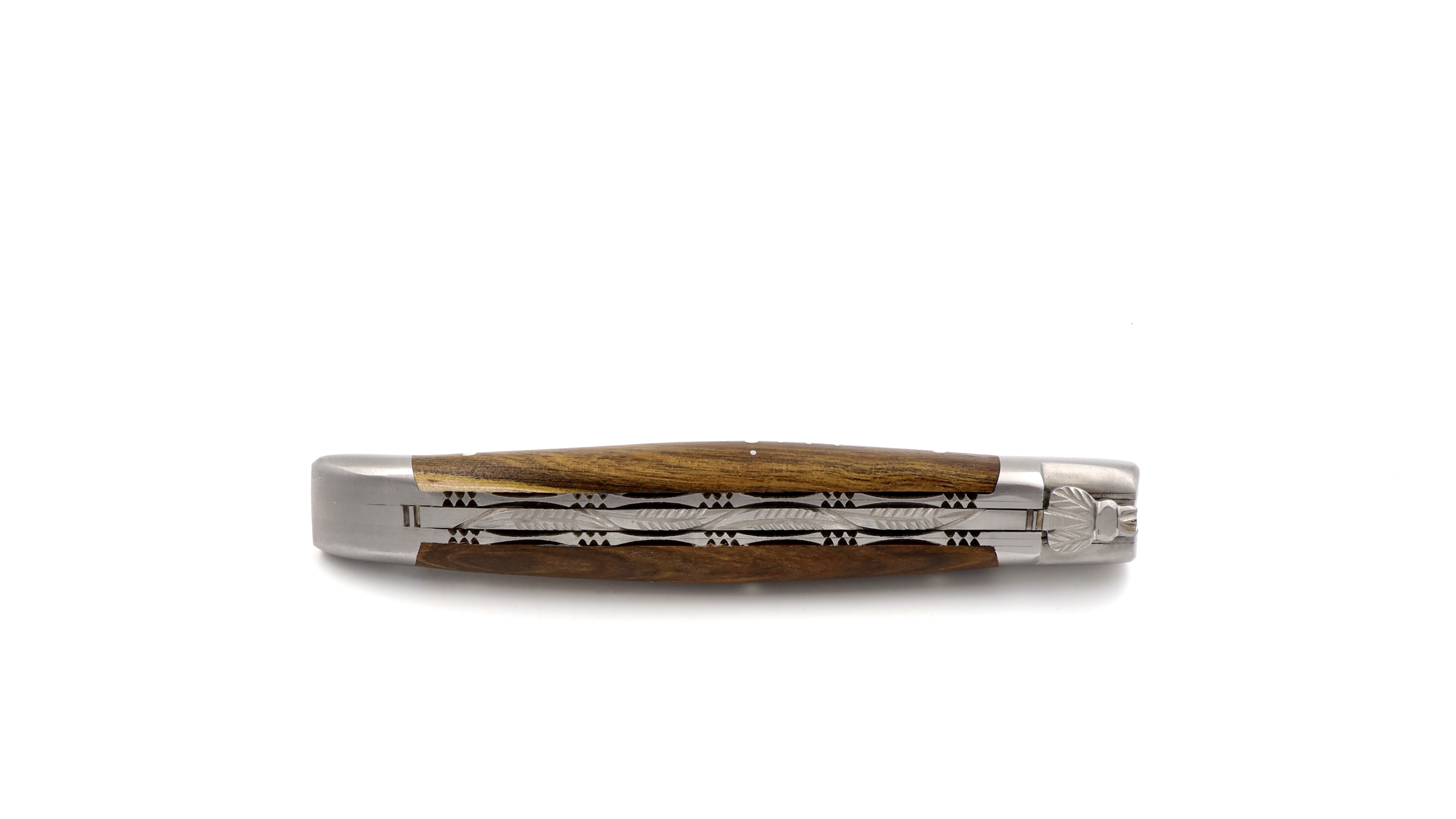 Laguiole en Aubrac Pistazie Doppelplatine 12 cm