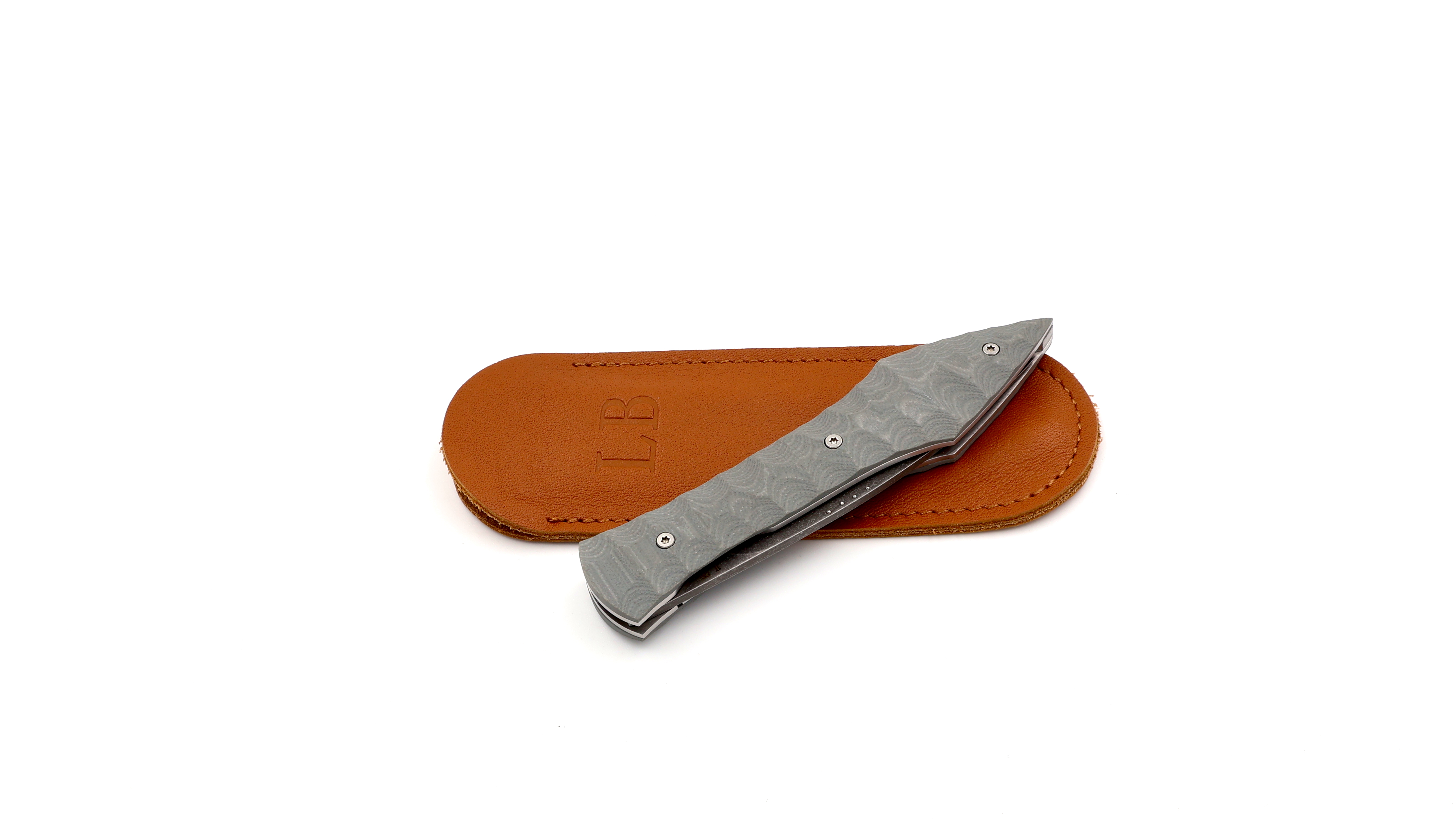 Laraud Blades L’Oegopsyde faceted grey G10